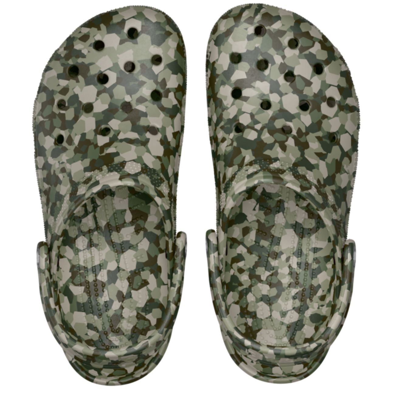Socas Classic Confetti Clog U Crocs Verde-3