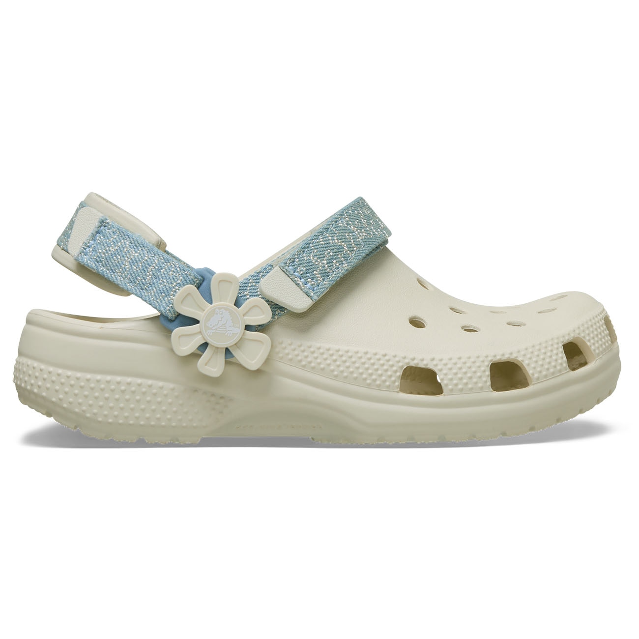 Imagem 0 de Socas Classic Dnm Flwr Adj Backstrap Clog K Crocs Criança