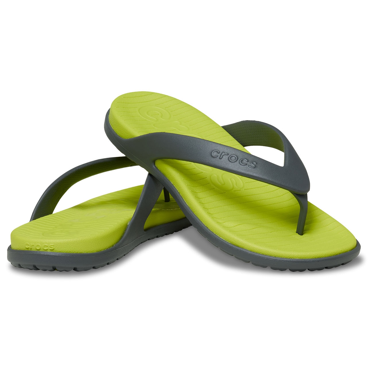 Chinelos Coast Flip U Crocs Cinzento-2