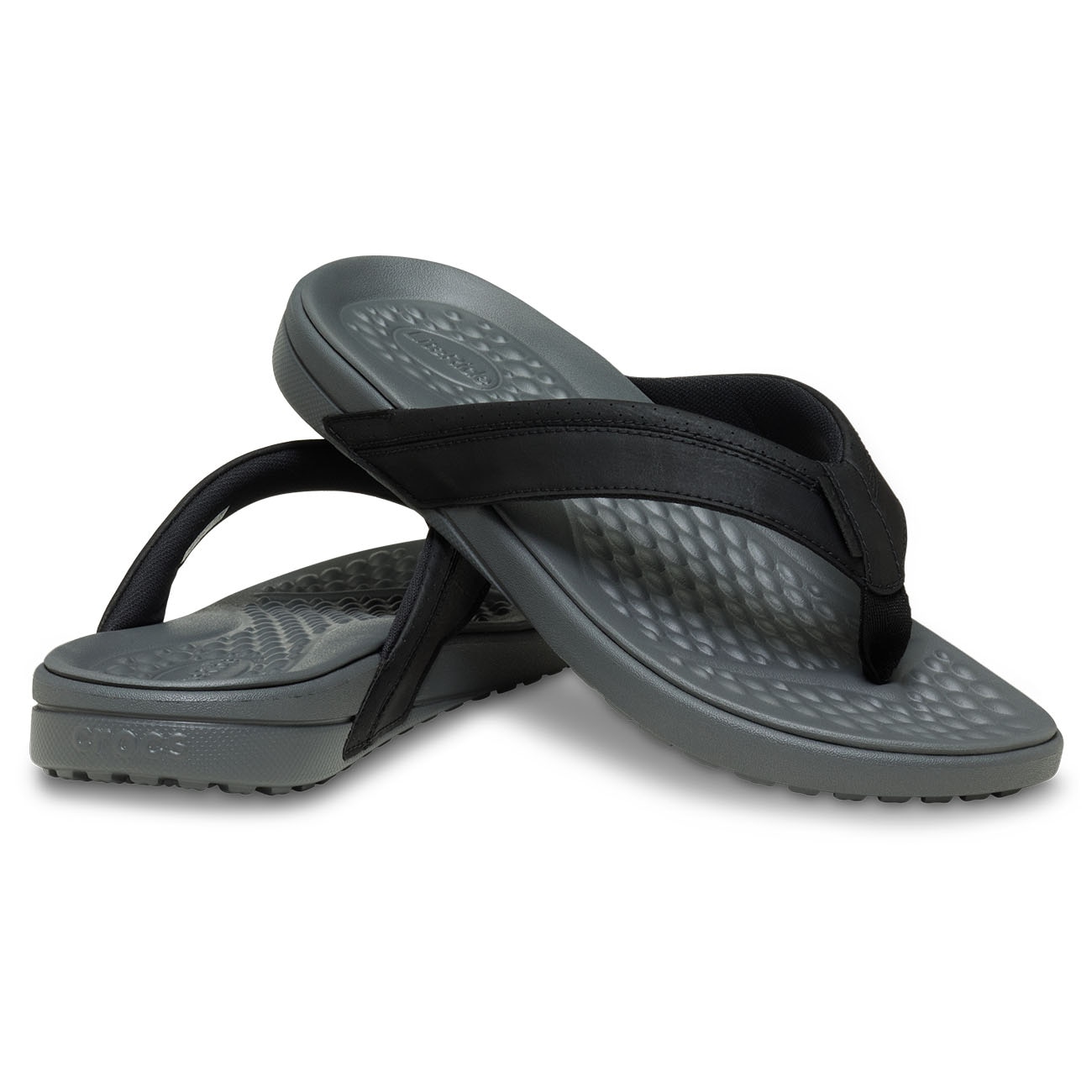 Chinelos Yukon Surf Flip M Crocs Preto-2