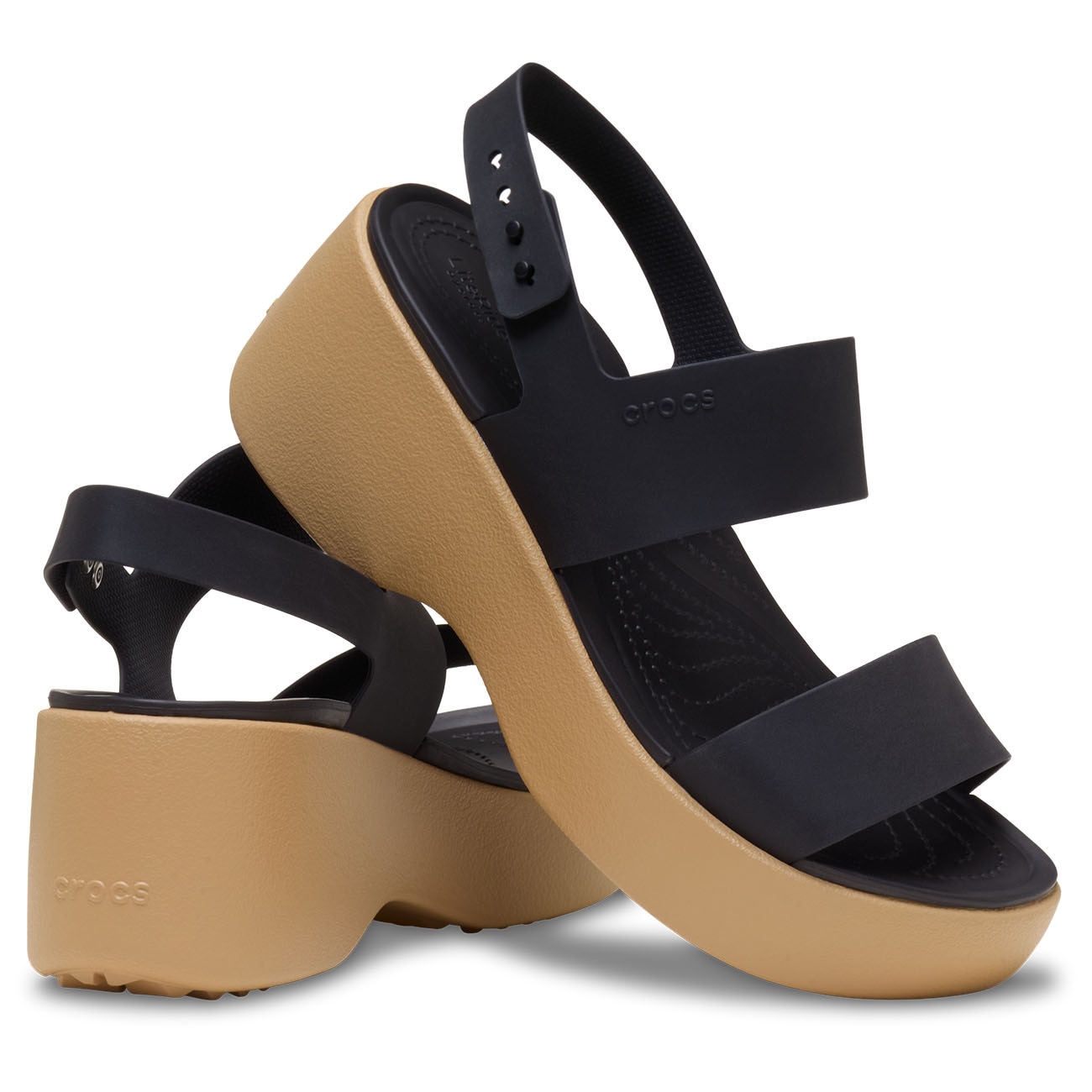 Sandálias Brooklyn Sky Sandal W Crocs Preto-2