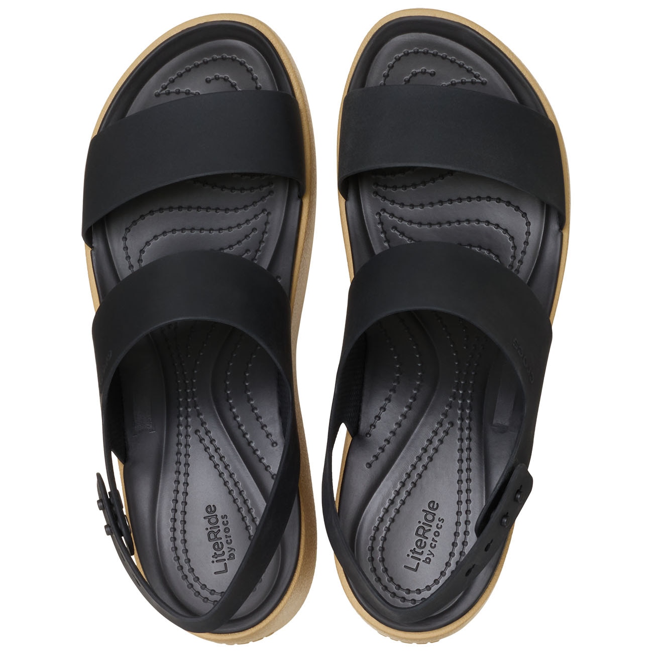 Sandálias Brooklyn Sky Sandal W Crocs Preto-3