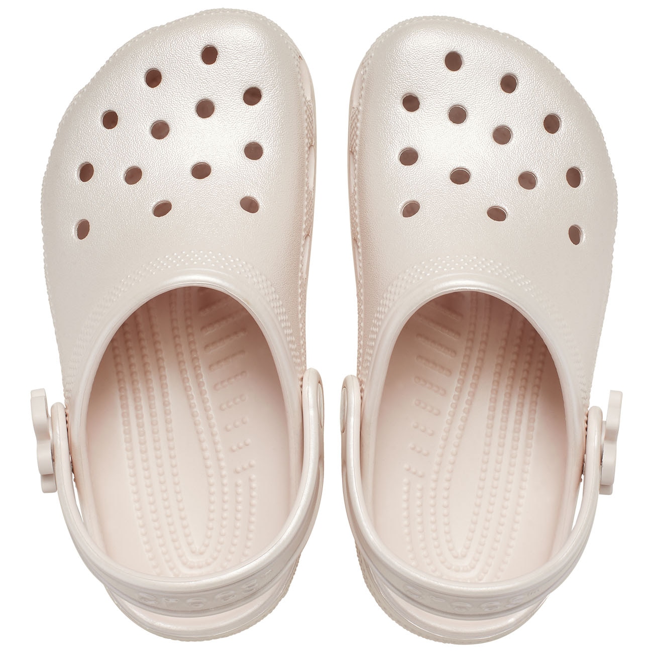 Socas Infantil Classic Pearl Shine Clog K Crocs Rosa-3