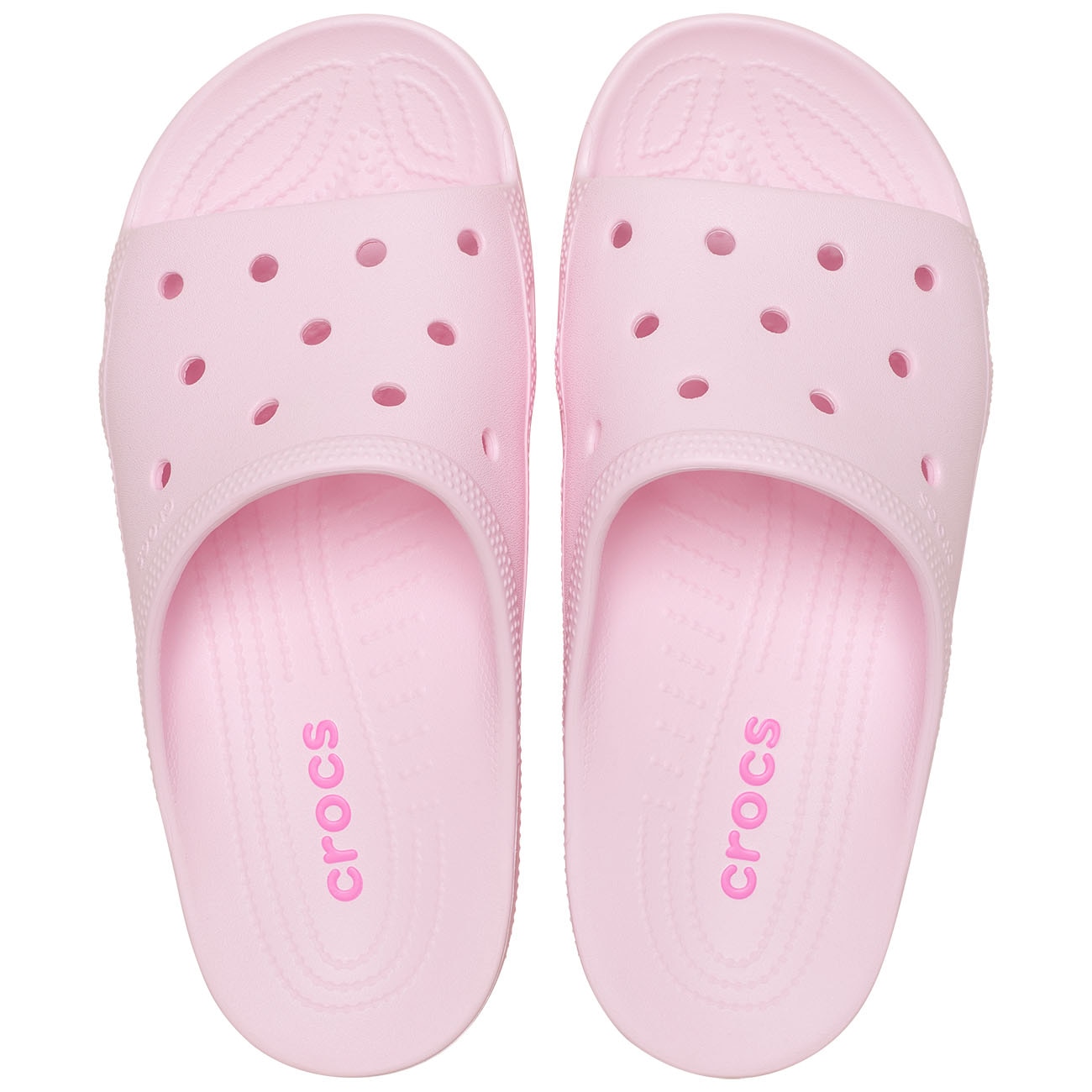 Chinelos Classic Slide W Crocs Rosa-3