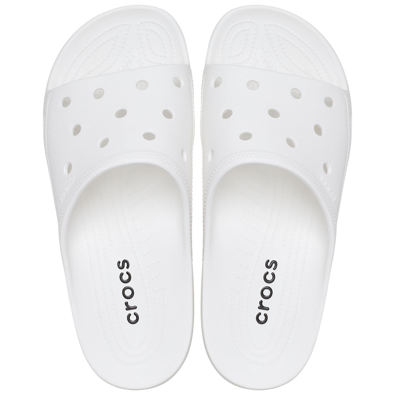 Chinelos Classic Slide M Crocs Branco-3