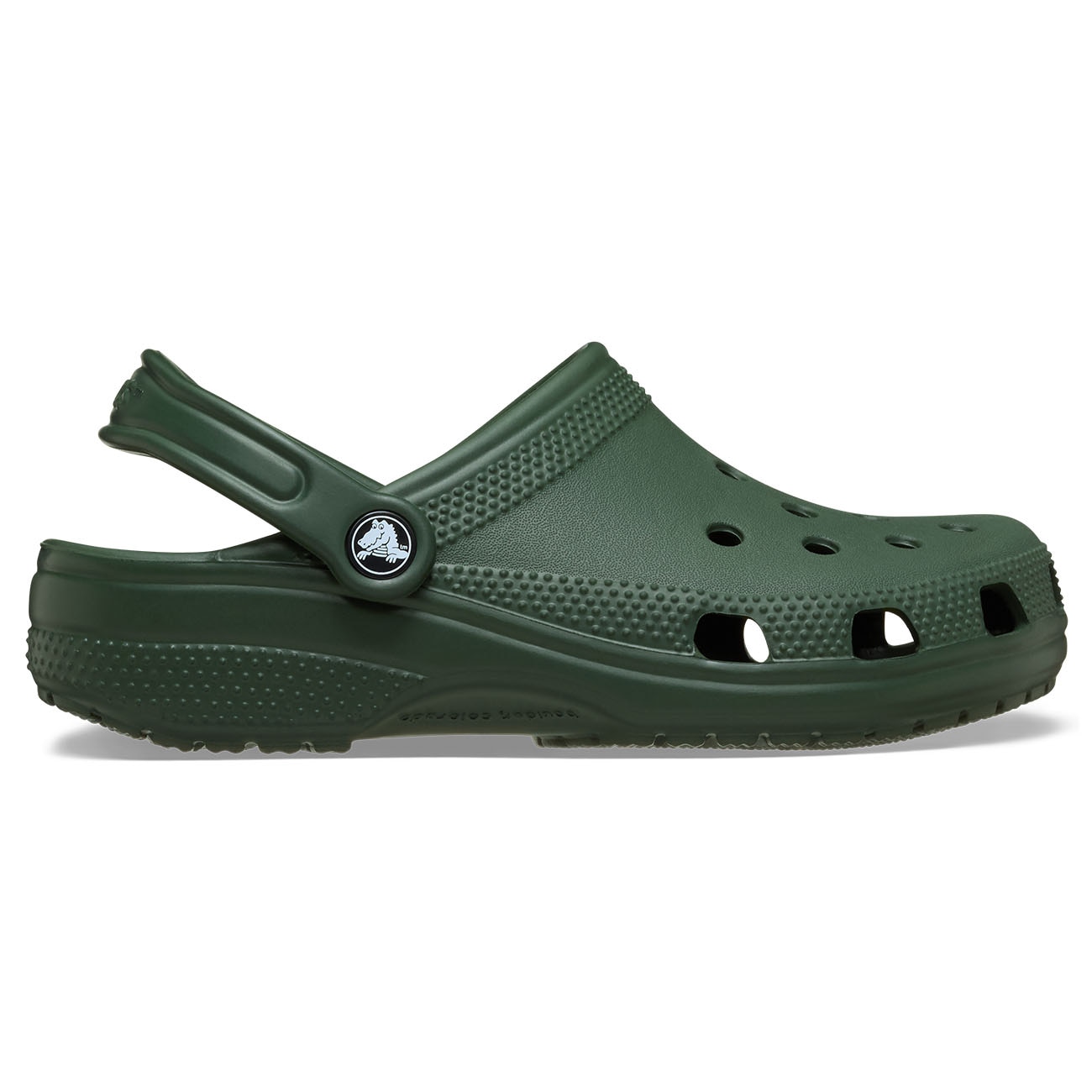 Socas Unissexo Classic Crocs Verde-escuro-1