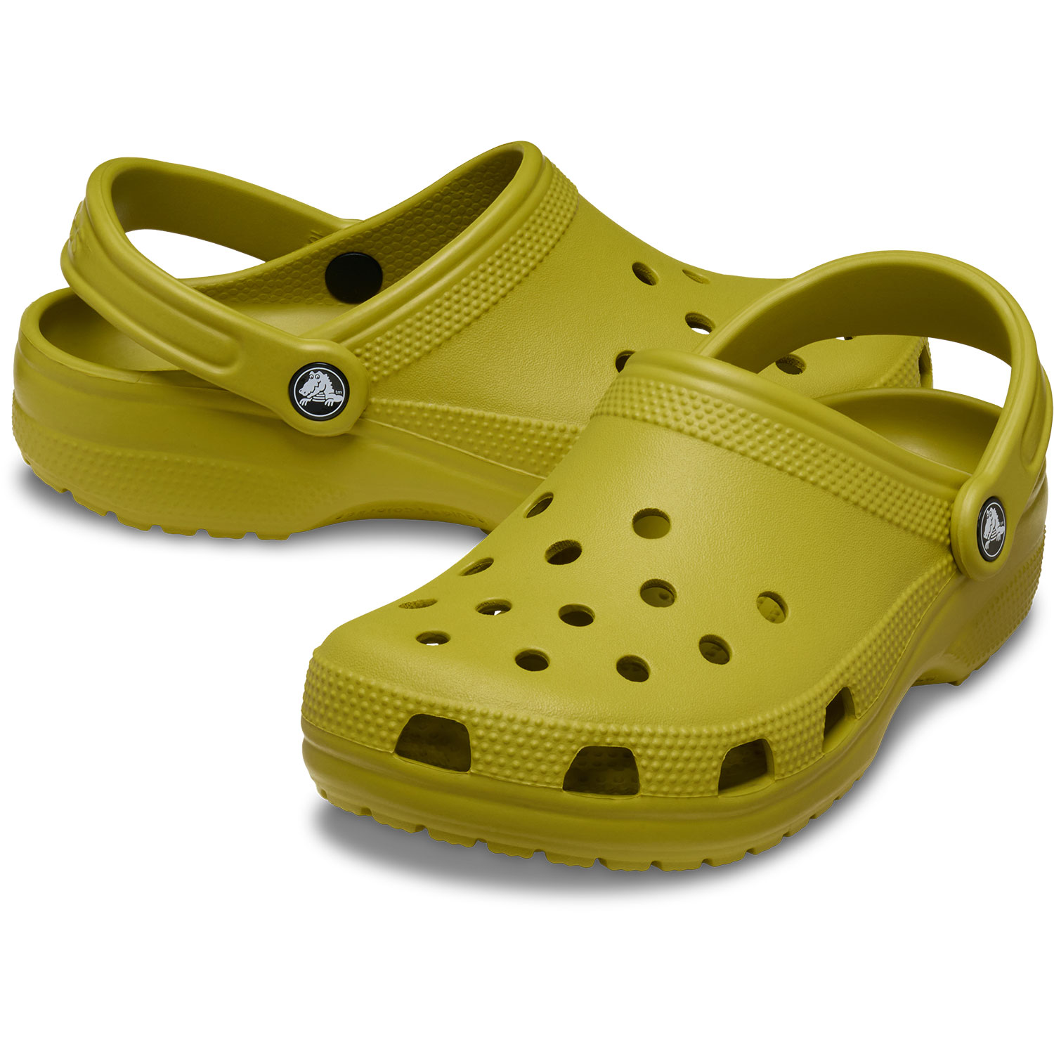 Socas Unissexo Classic Crocs Verde-2