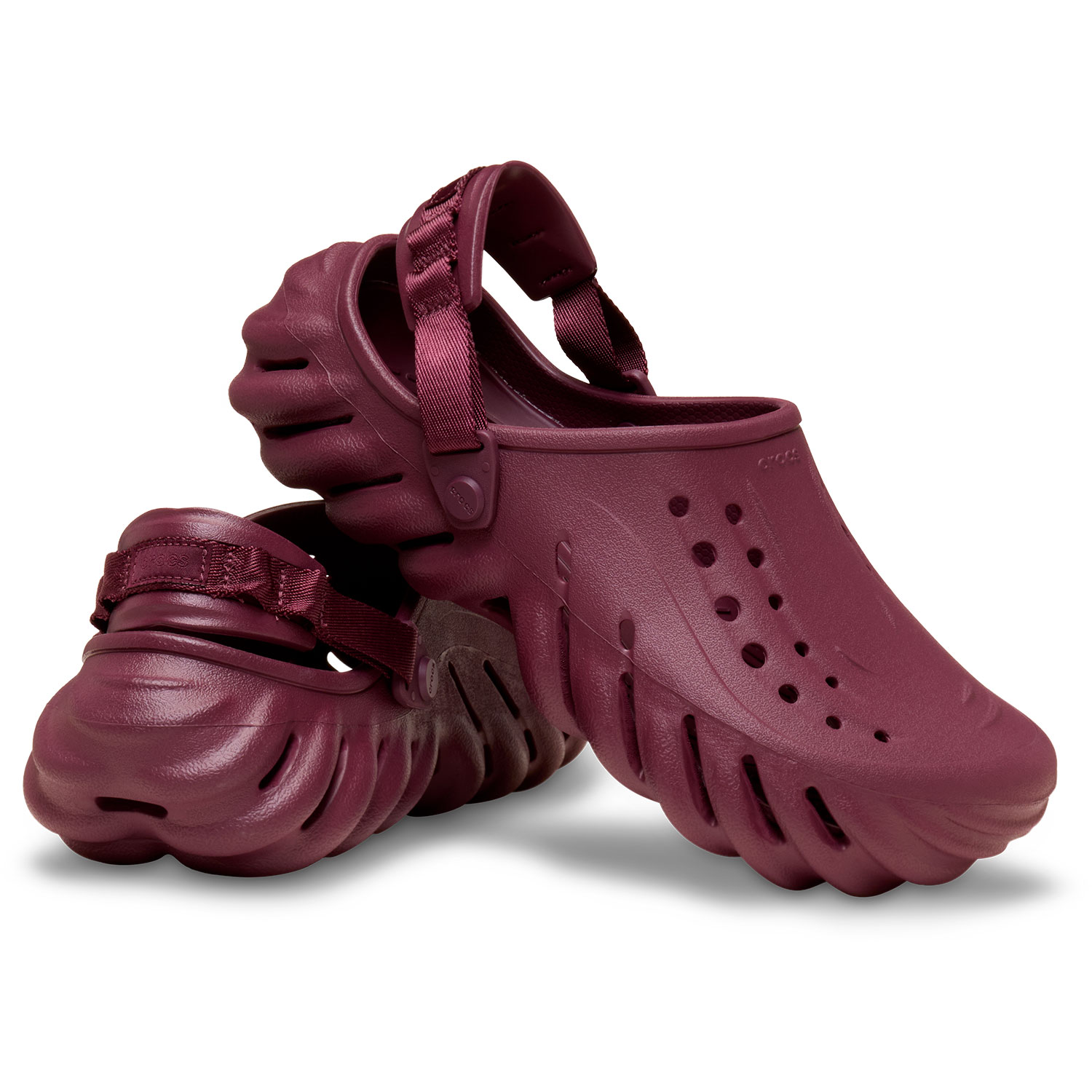 Socas Unissexo Echo U Crocs Roxo-2