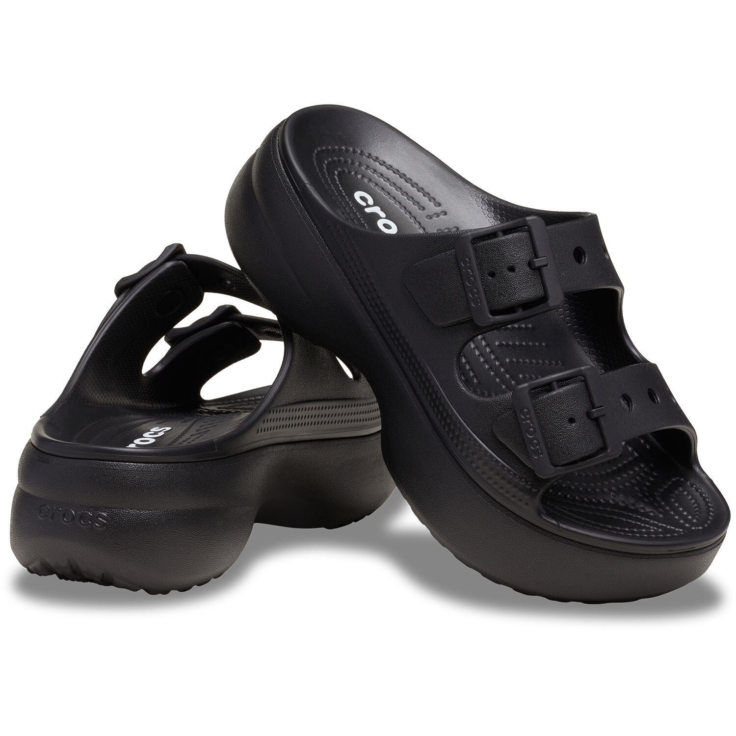 Sandálias Classic Platform Sandal W Crocs Preto-2