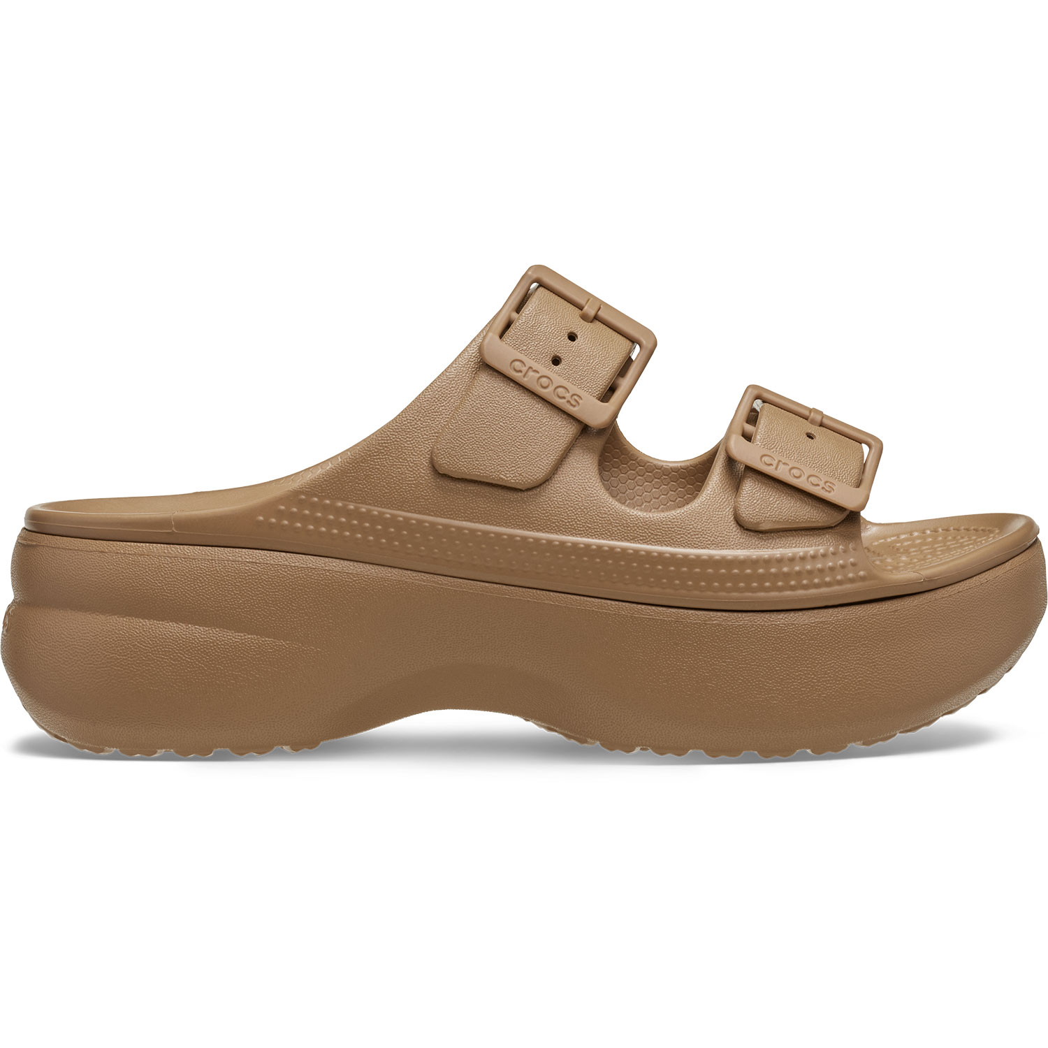 Sandálias Classic Platform Sandal W Crocs Natural-1