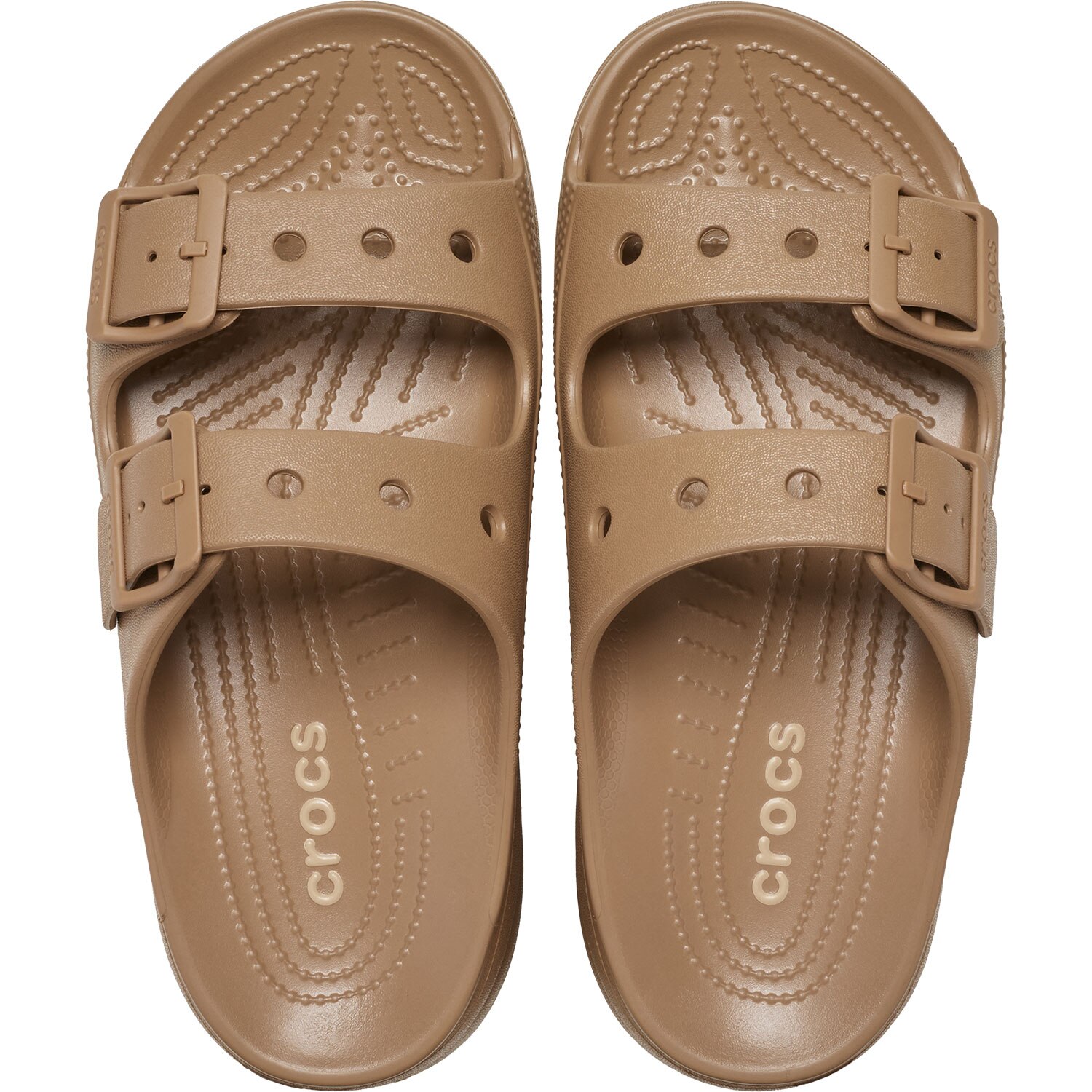 Sandálias Classic Platform Sandal W Crocs Natural-3