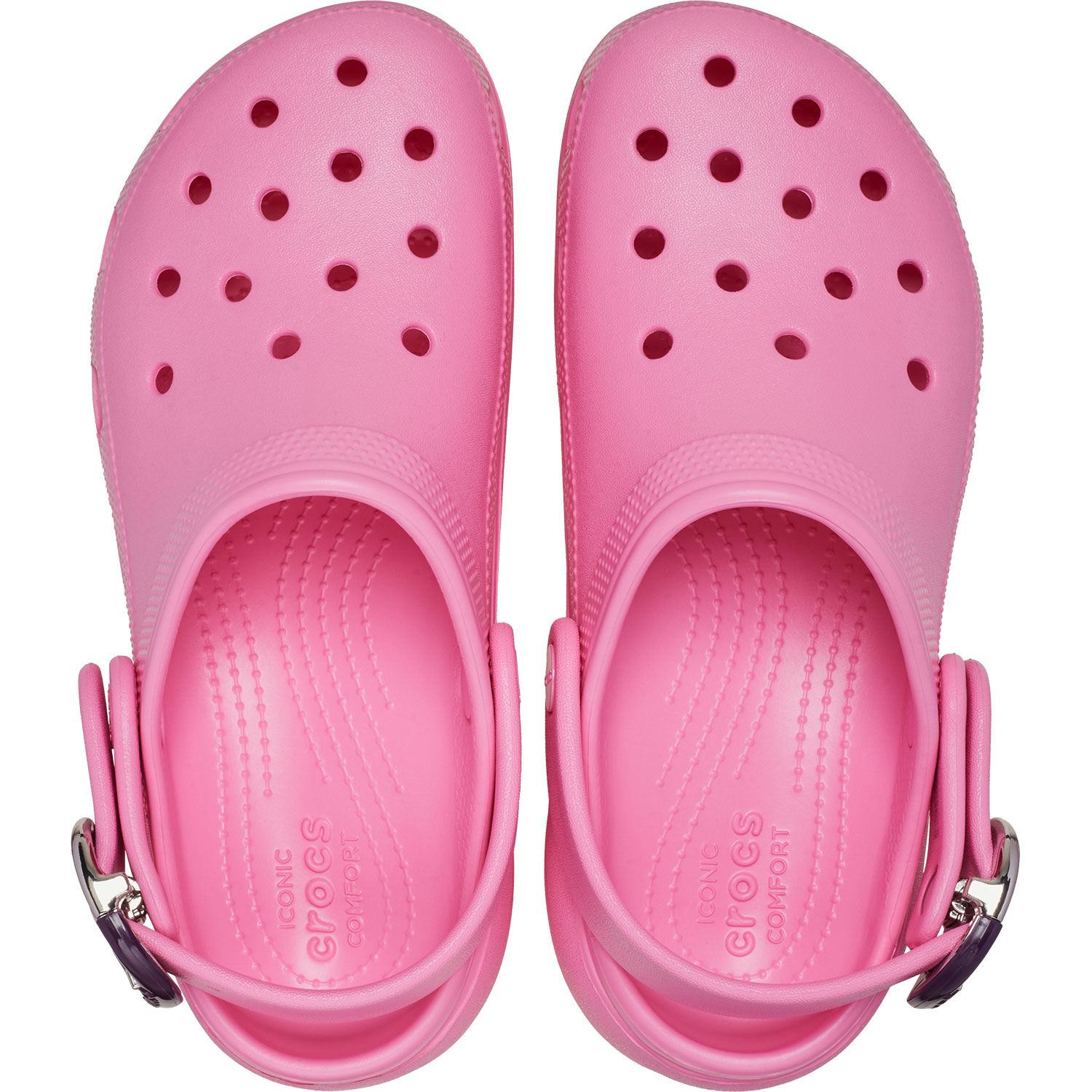 Socas Classic Platform Buckle Clog W Crocs Rosa-3
