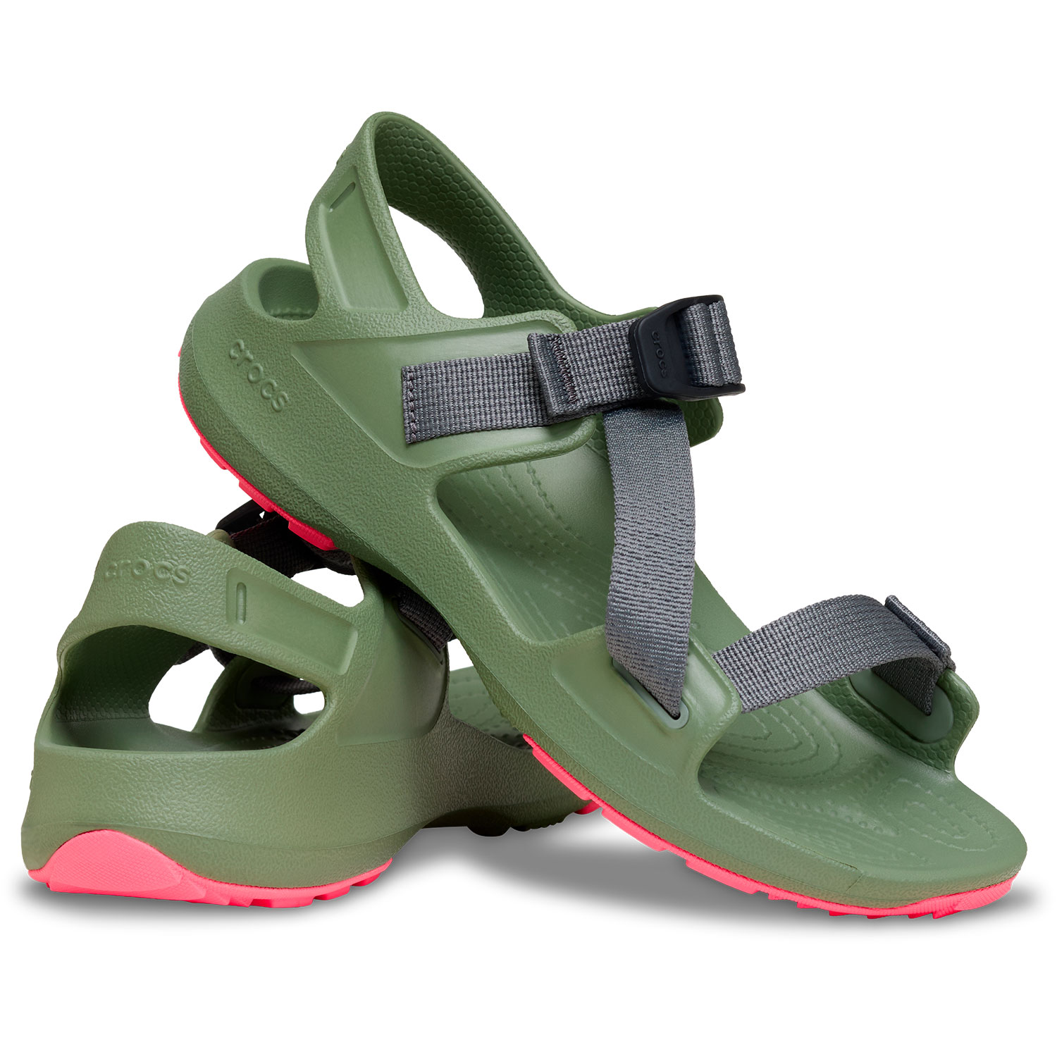 Sandálias Unissexo Quick Trail Sandal U Crocs Verde-2