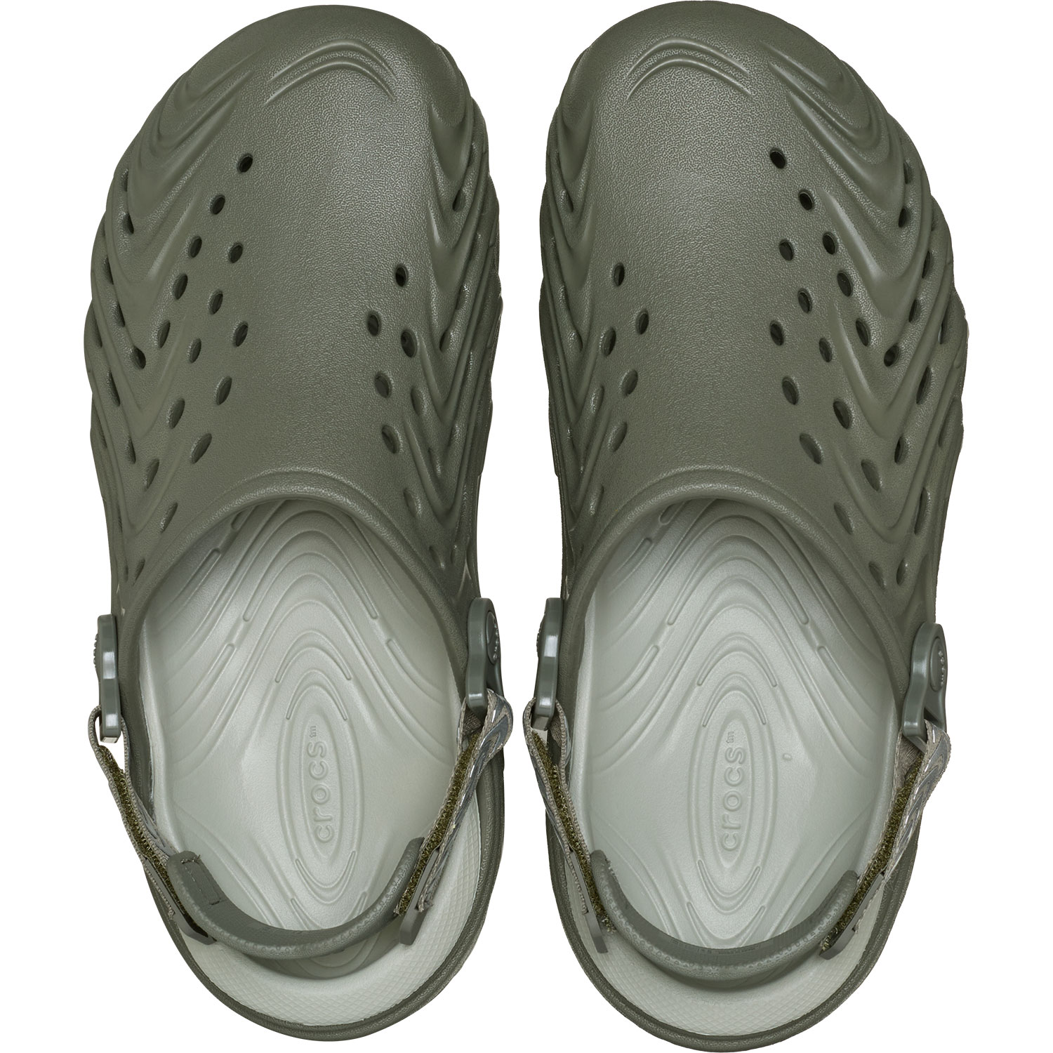 Socas Echo Ii Chrome Clog U Crocs Verde-3