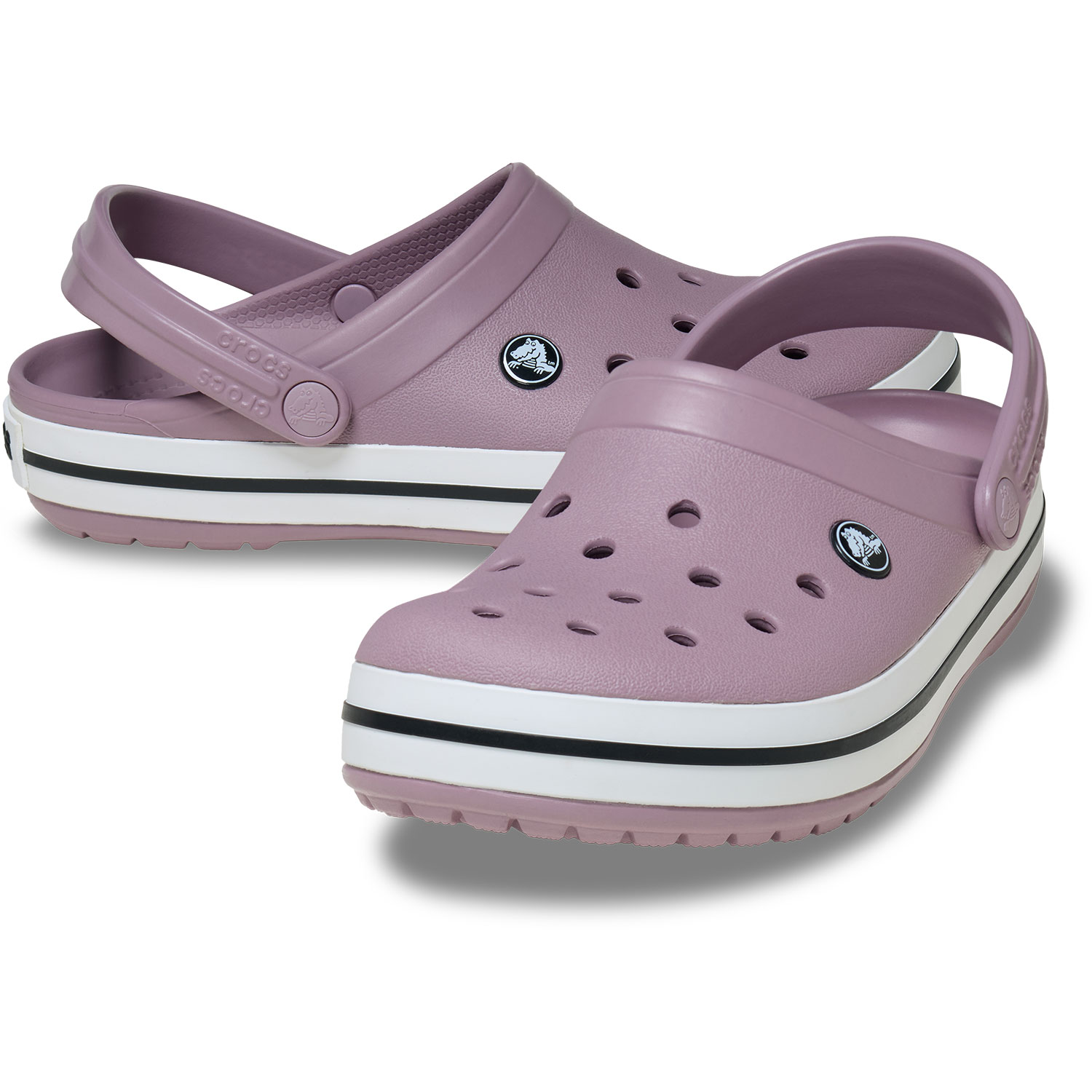 Socas Crocband Crocs Roxo-2