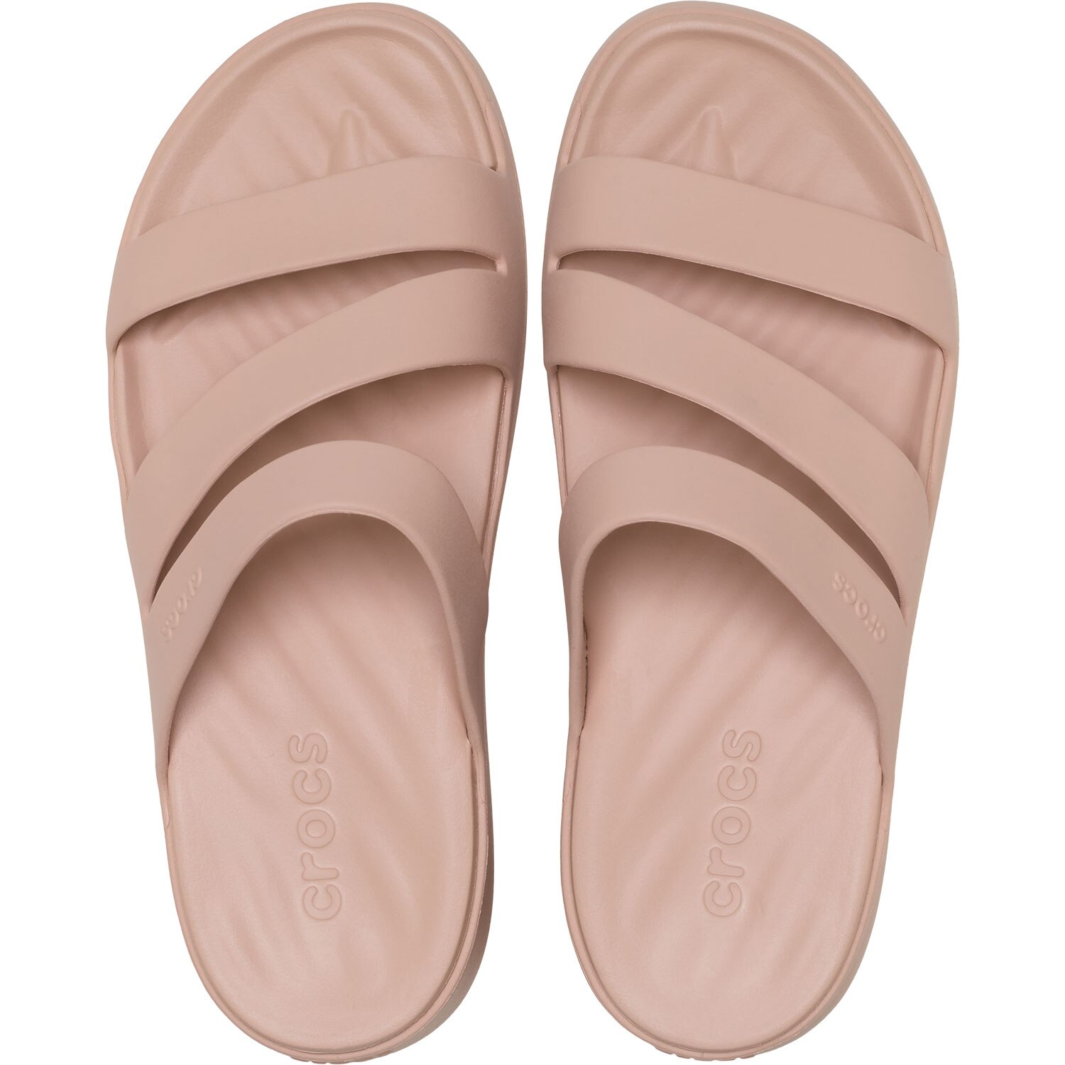 Sandálias Getaway Strappy W Crocs Ouro-3