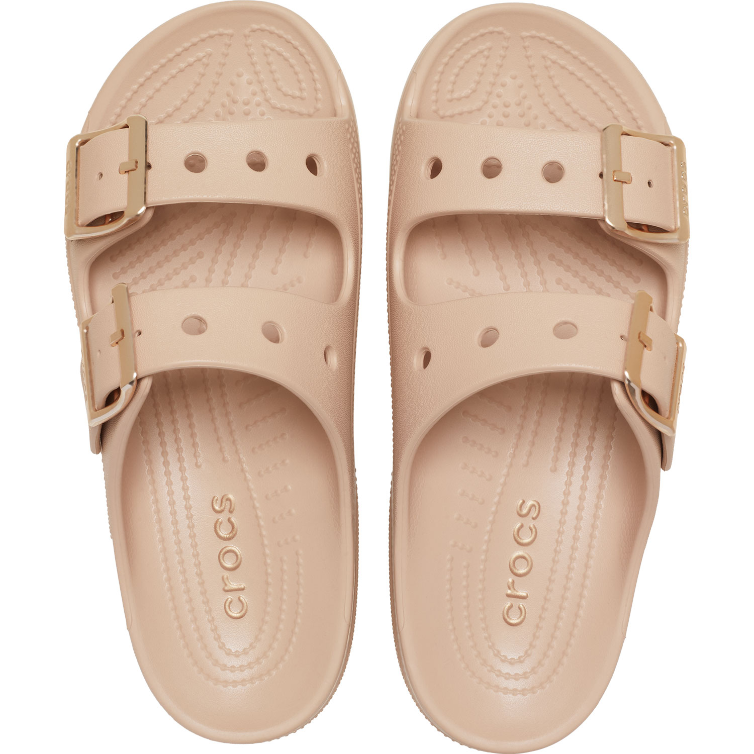 Sandálias Classic Metallic Buckle Sandal W Crocs Ouro-3
