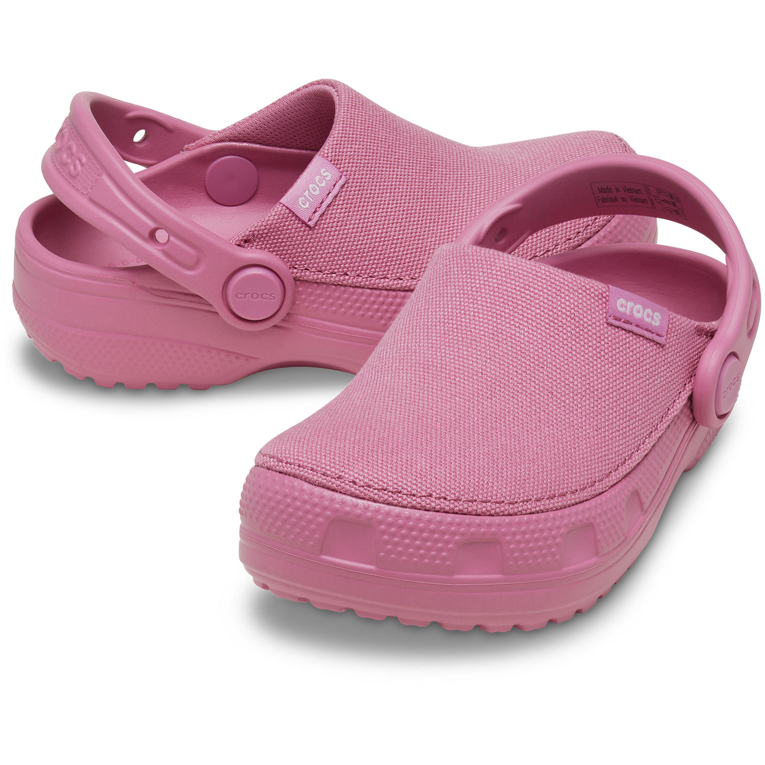 Socas Classic Crafted Clog K Crocs Rosa-2