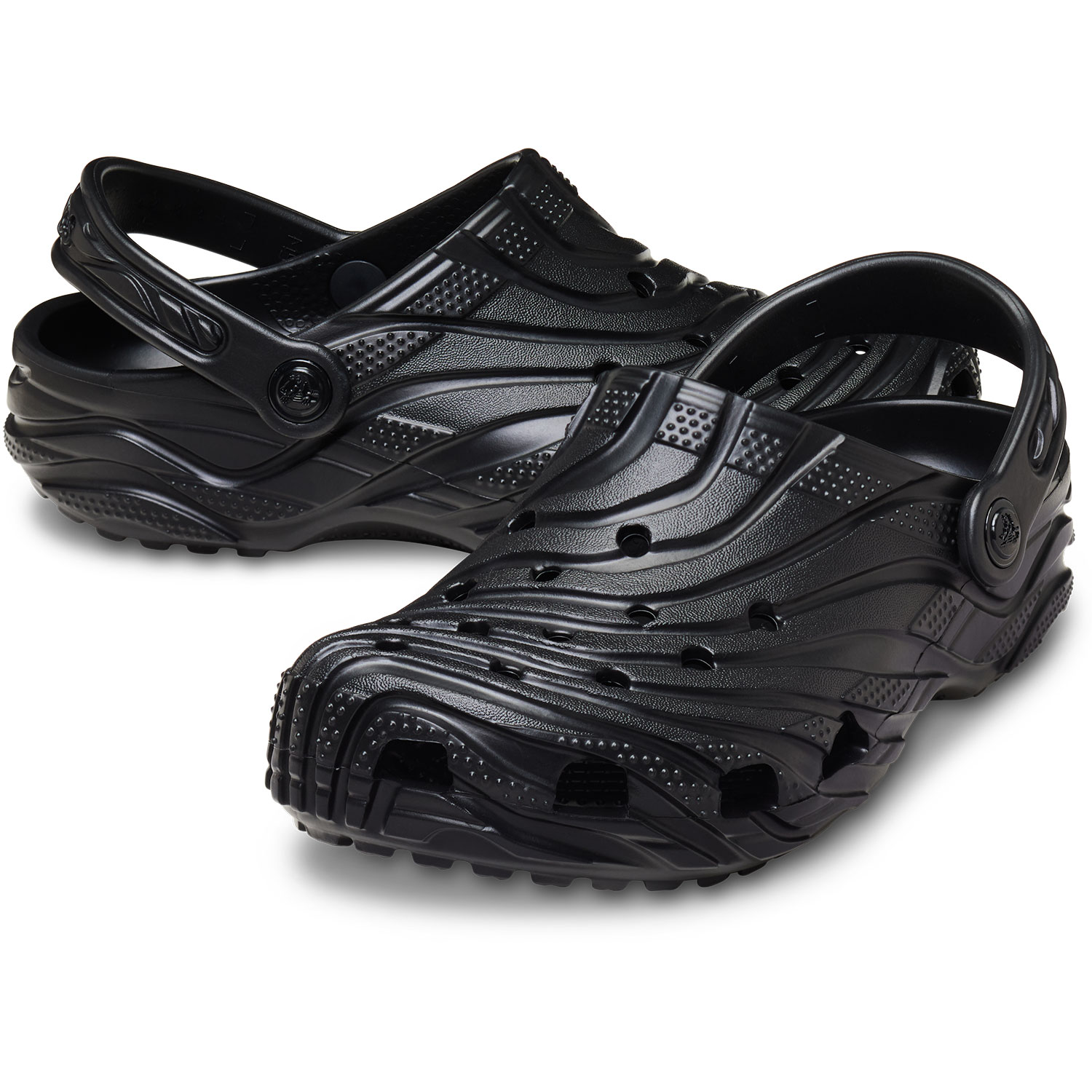 Socas Unissexo Classic Erosion Clog U Crocs Preto-2