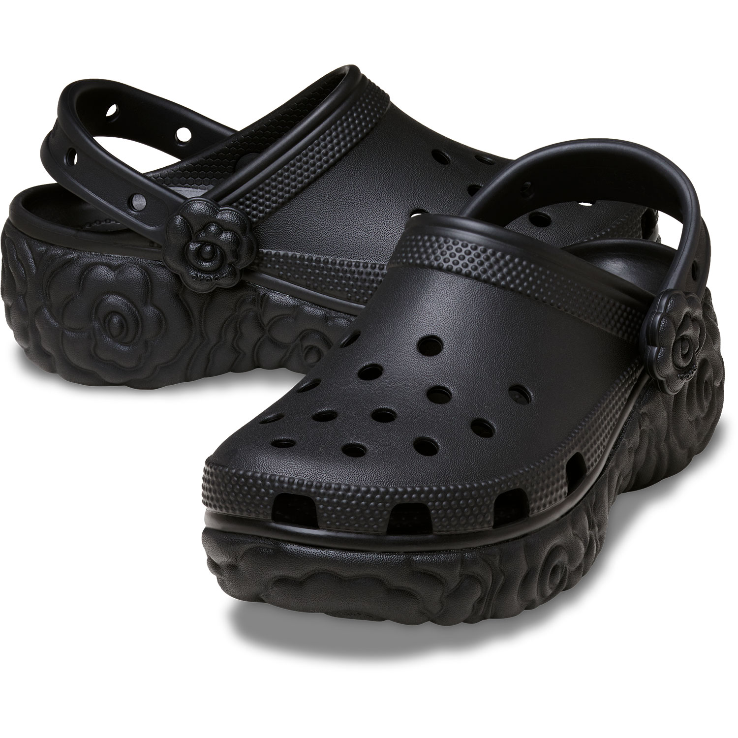 Socas Classic Platform Clog W Crocs Preto-2