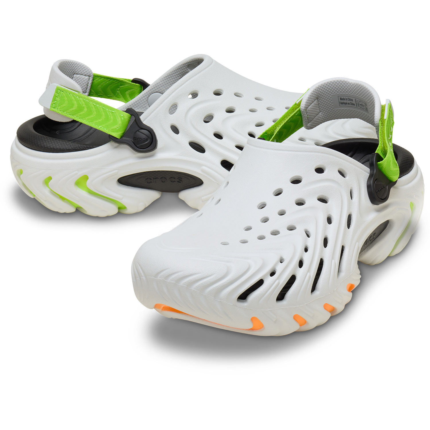 Socas Echo Ii Clog U Crocs Branco-2