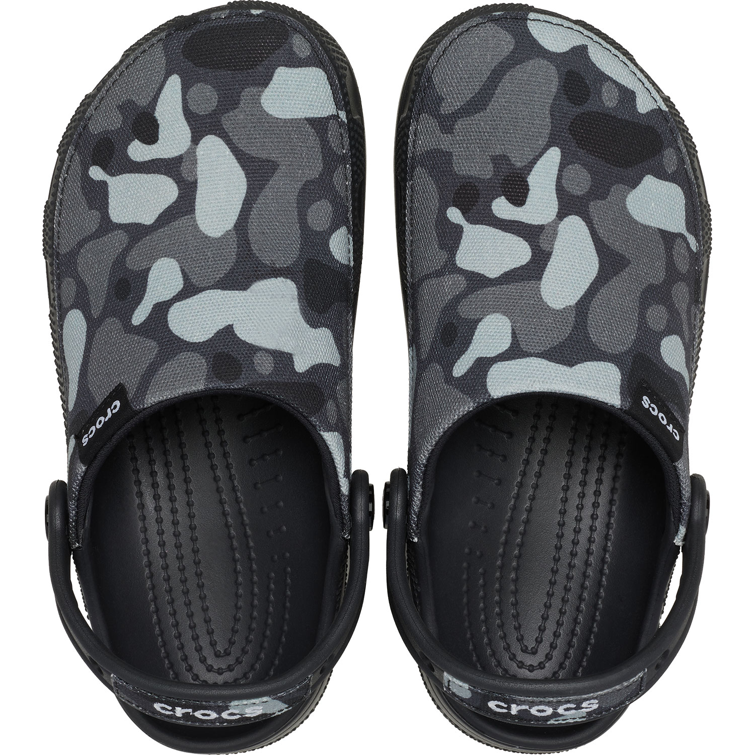 Socas Classic Crafted Camo Clog U Crocs Preto-3