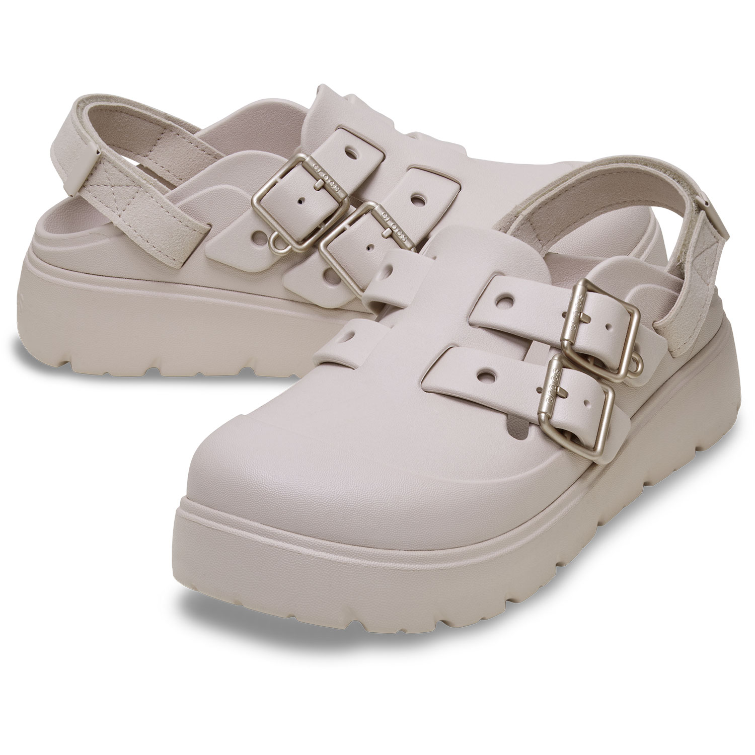 Socas Loaferette Clog W Crocs Castanho-2