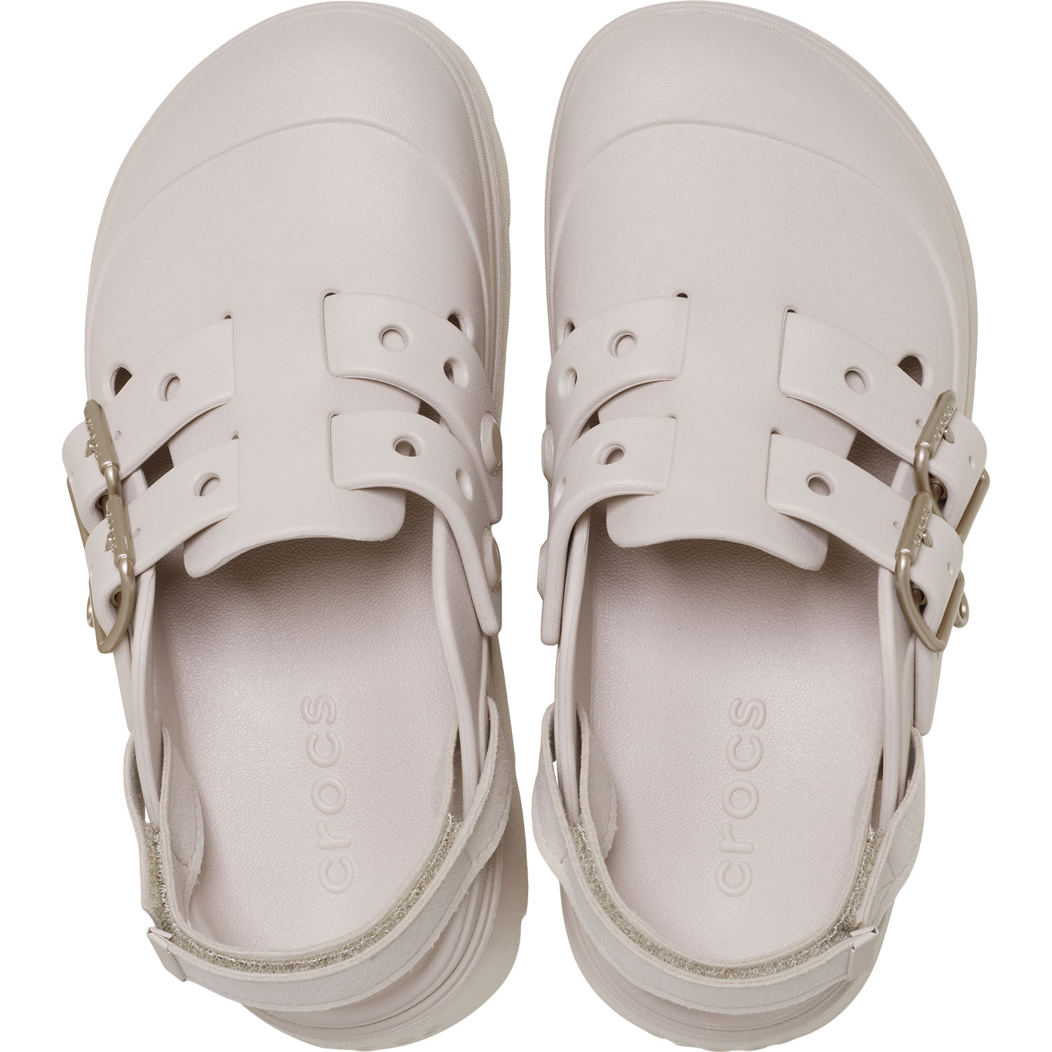 Socas Loaferette Clog W Crocs Castanho-3