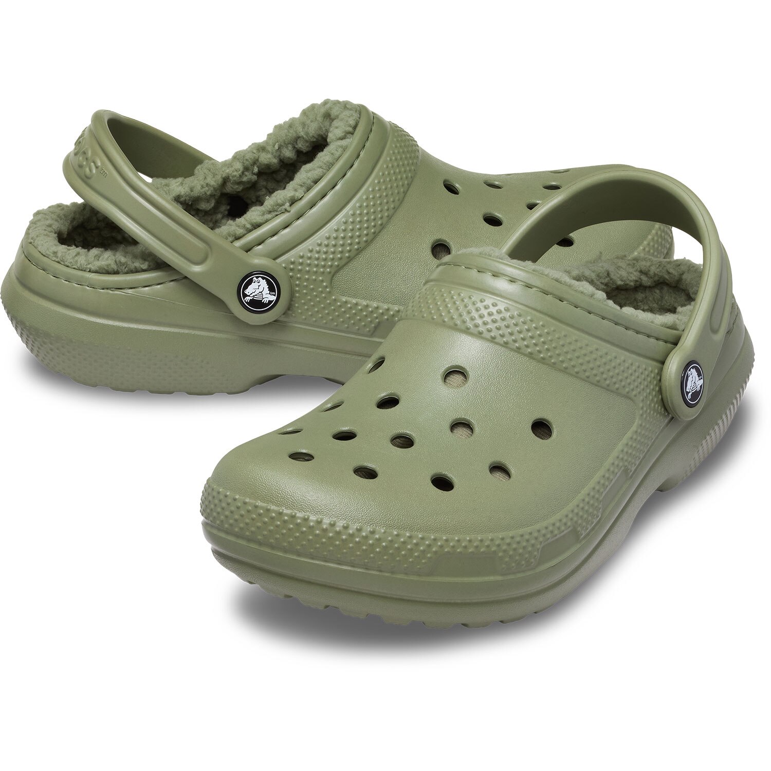 Socas Classic Lined Clog Crocs Verde-2