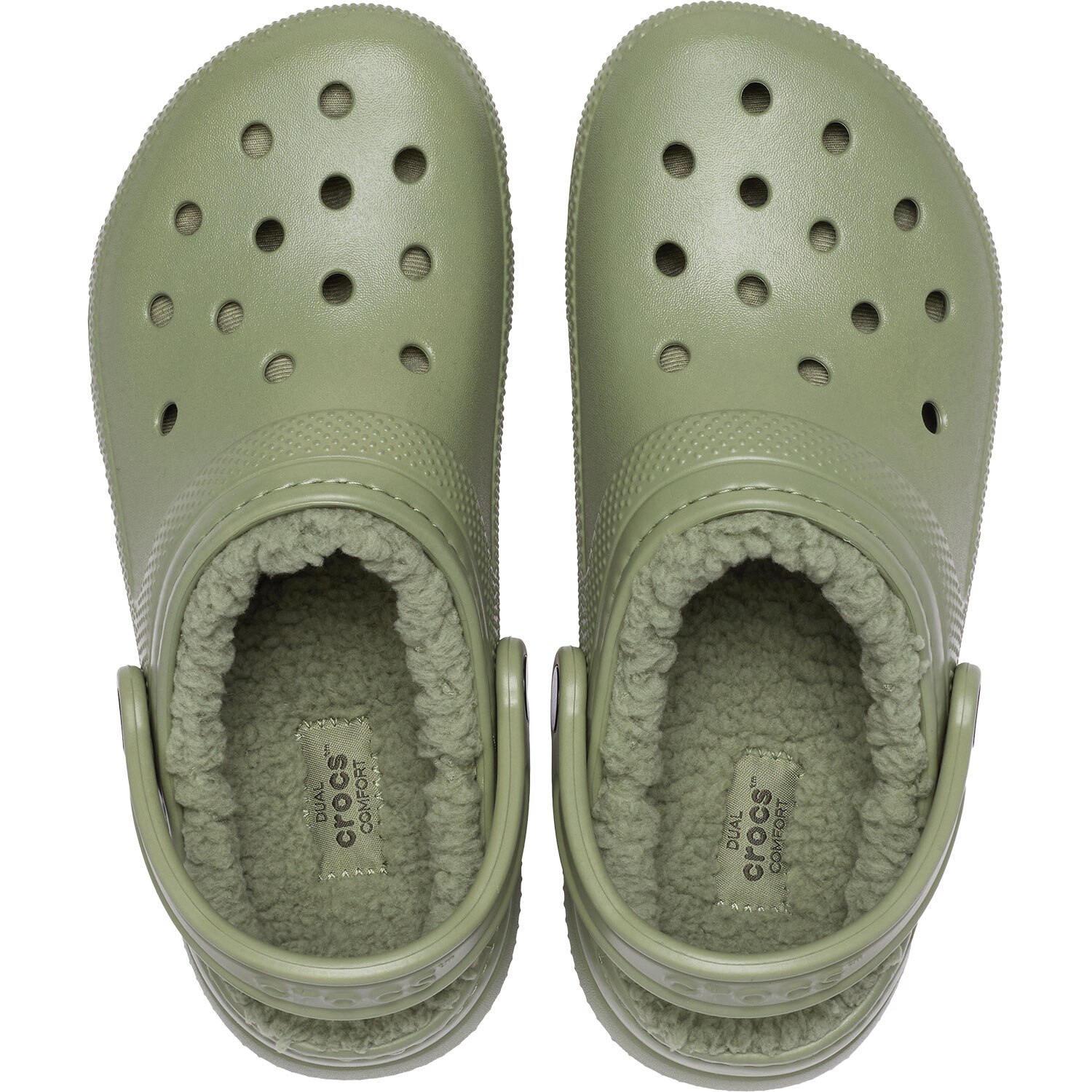 Socas Classic Lined Clog Crocs Verde-3