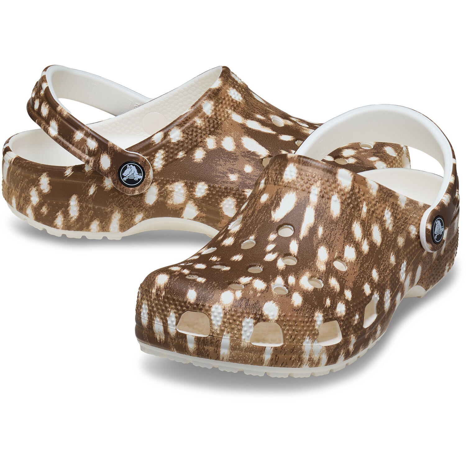 Socas Classic Pop Animal Clog U Crocs Castanho-2