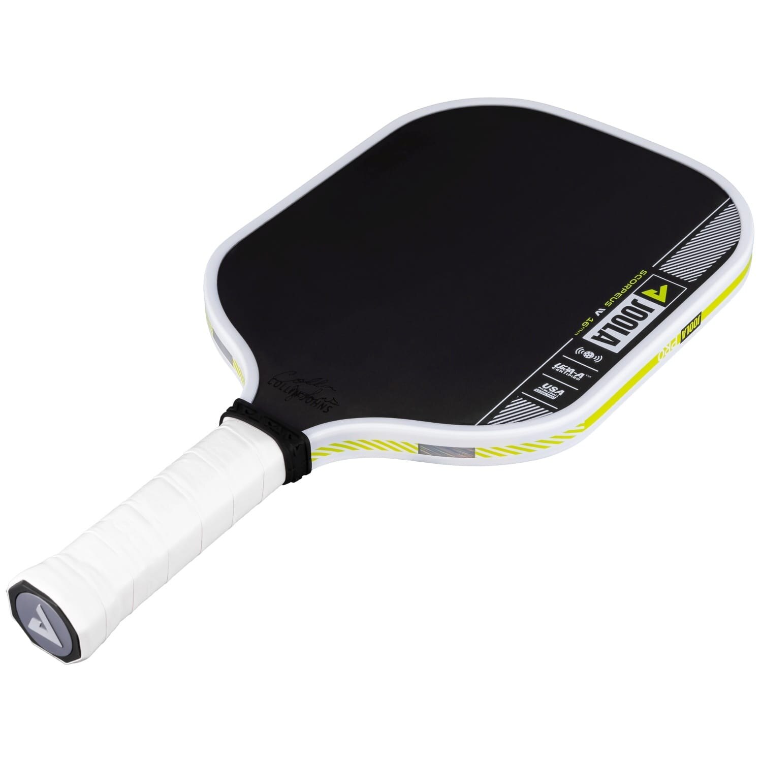 Raquete de Pickleball Collin Johns Scorpeus Pro Iv 16 Joola Preto-6