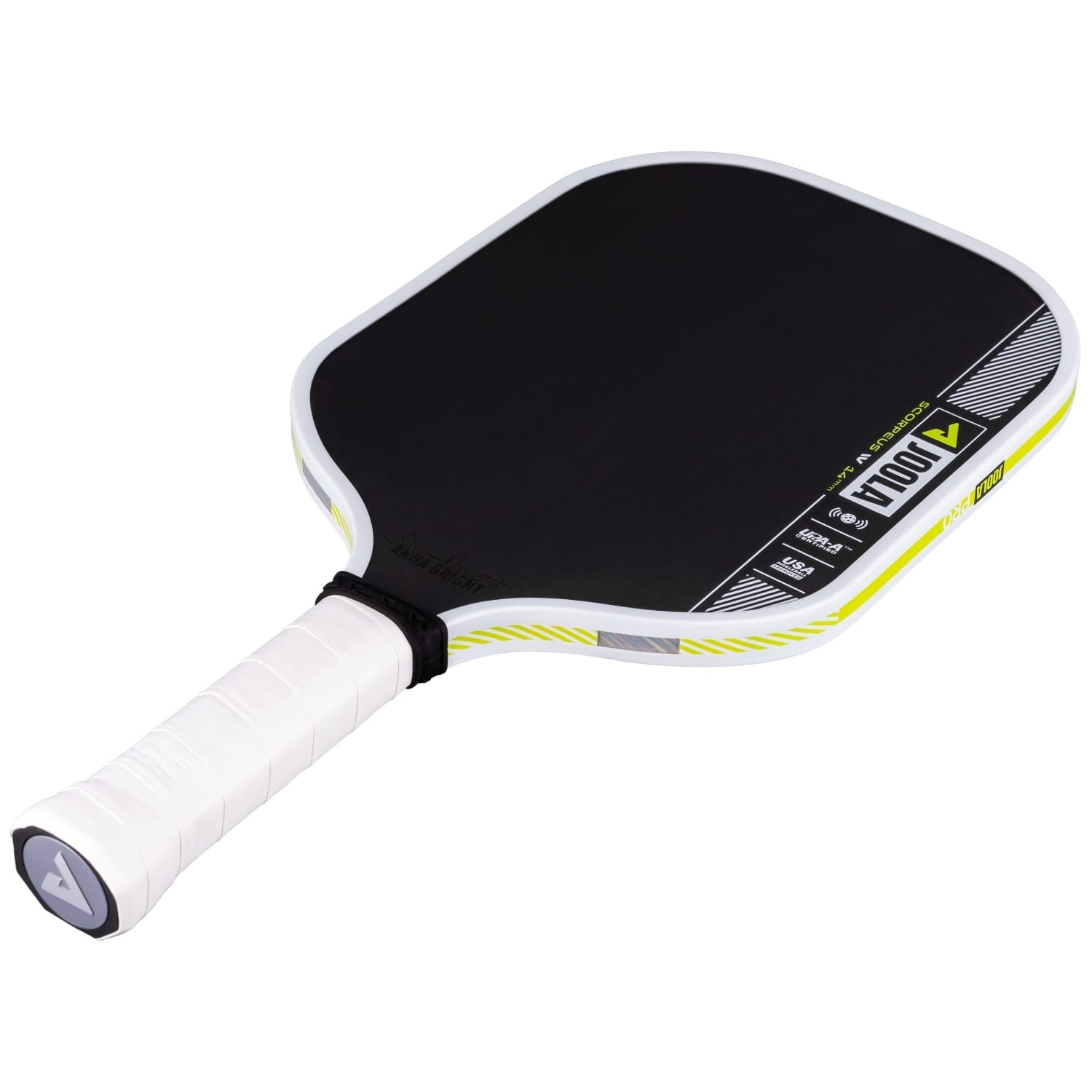 Raquete de Pickleball Anna Bright Scorpeus Pro Iv 14 Joola Preto-6
