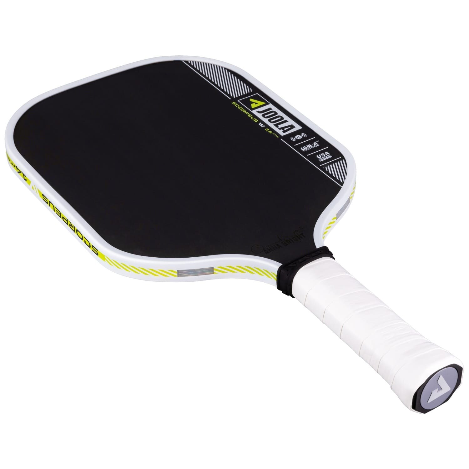 Raquete de Pickleball Anna Bright Scorpeus Pro Iv 14 Joola Preto-7