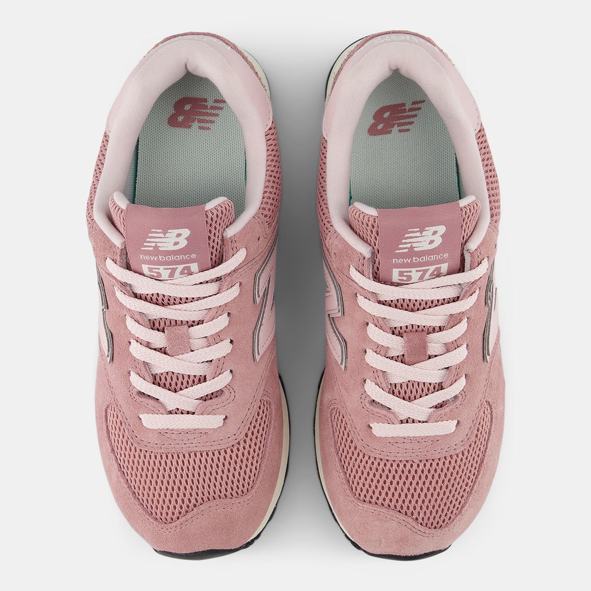 Sapatilhas Casual de Mulher 574 Rosa-claro-3