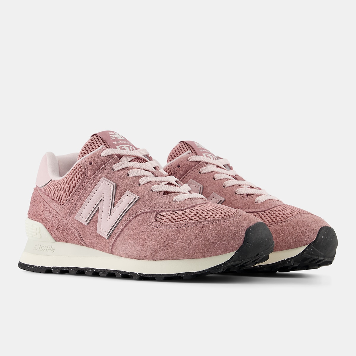Sapatilhas Casual de Mulher 574 Rosa-claro-4