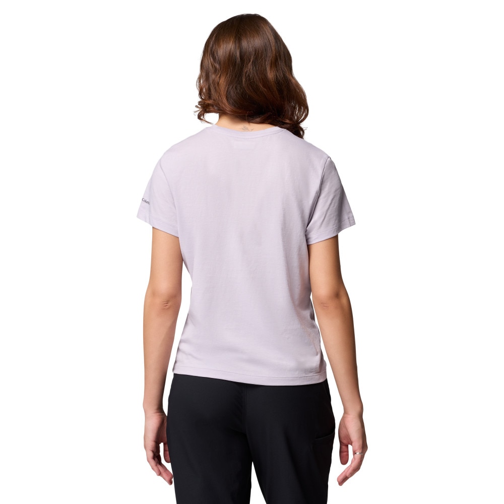 T-shirt de Manga Curta Ruby Springs™ Graphic Fitted Ss Columbia Lilás-2