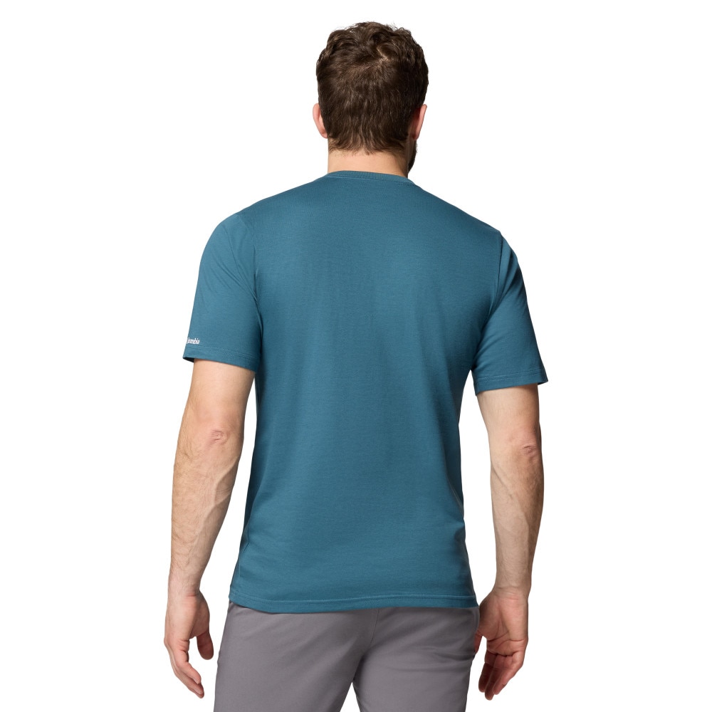 T-shirt de Manga Curta Csc Basic Logo™ Columbia Azulão-2