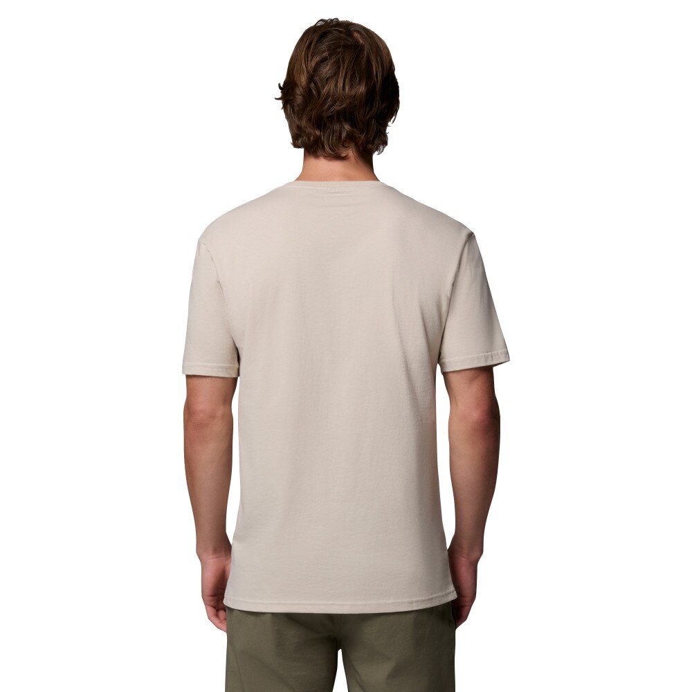 T-shirt Csc Basic Logo™ Columbia Bege-2