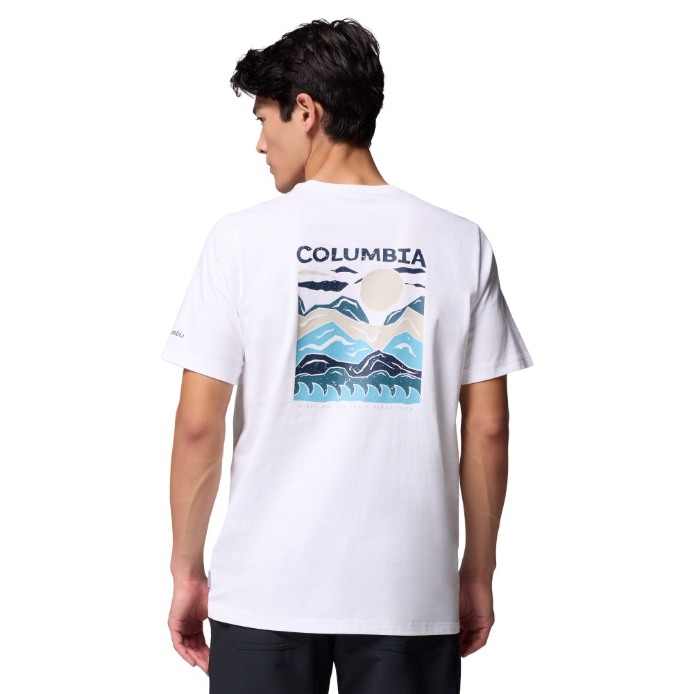 T-shirt Explorers Canyon™ Back Ss Columbia Branco-2