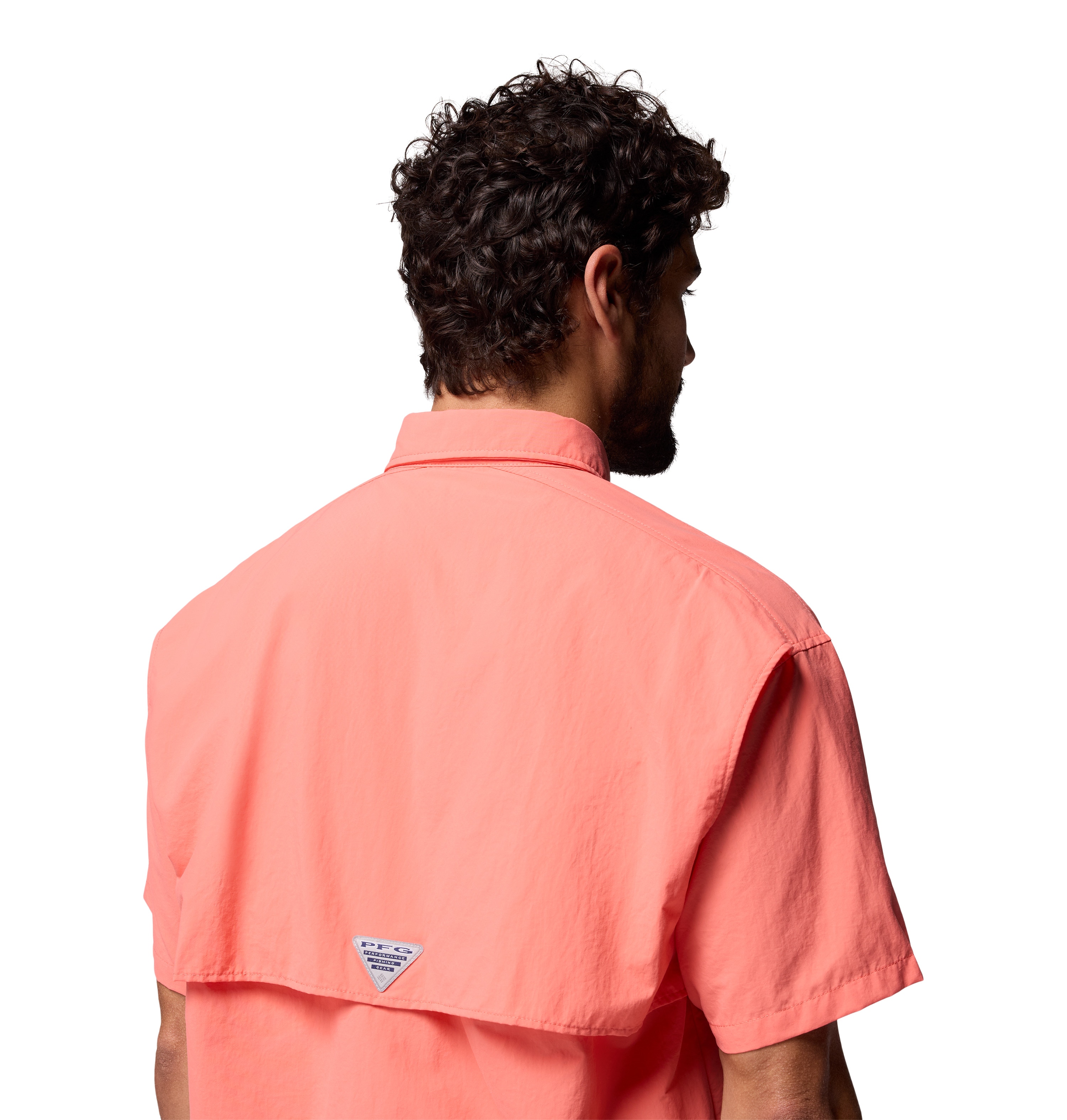 Camisa de Manga Curta Bahama™ Ii Columbia Coral-4