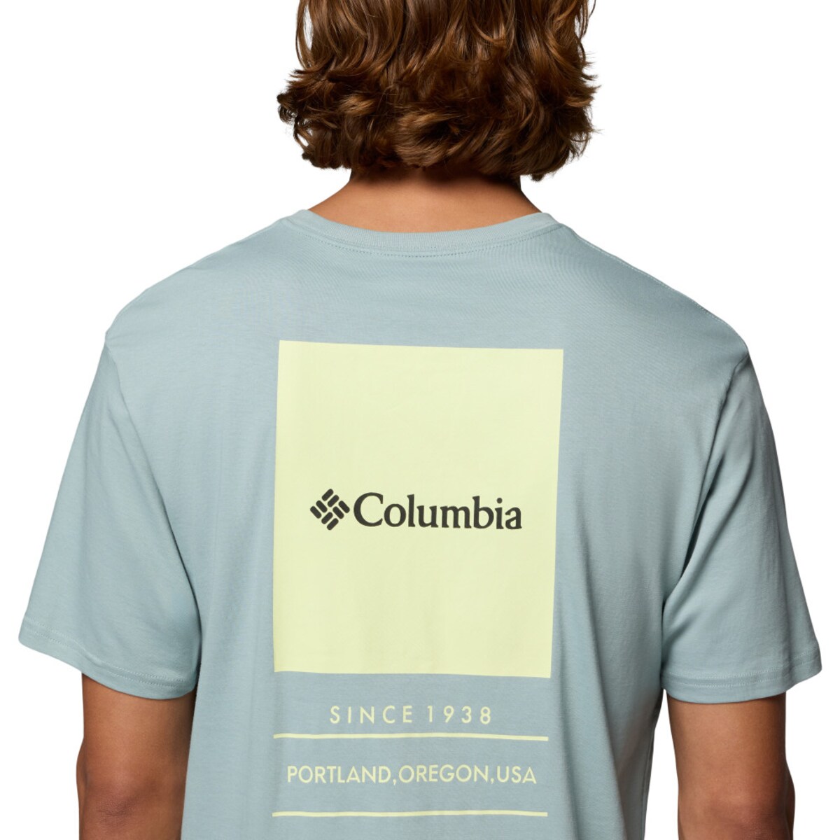 T-shirt de Manga Curta Barton Springs™ Columbia Azul-acinzentado-5