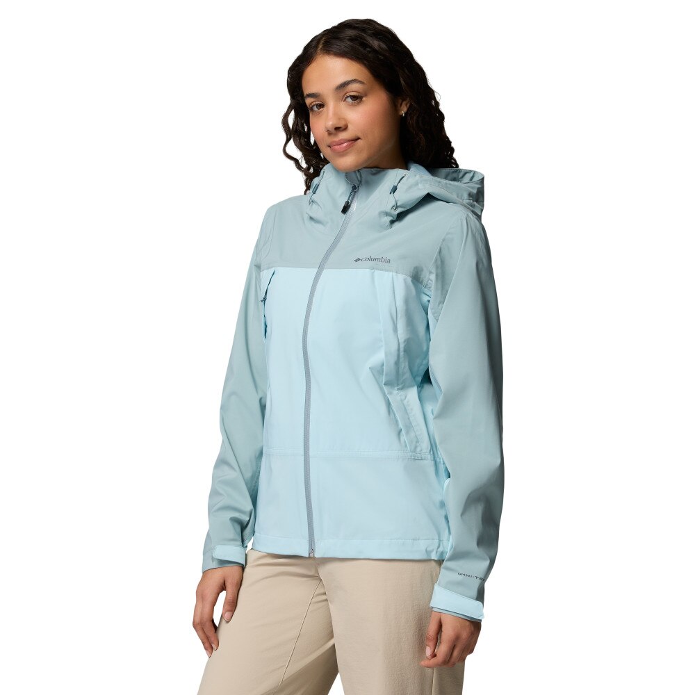 Casaco Impermeável Boulder Falls™ Columbia Azul-claro-3