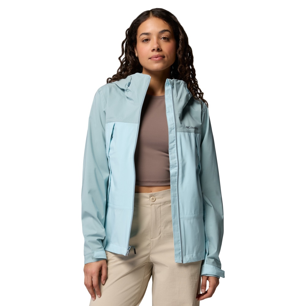 Casaco Impermeável Boulder Falls™ Columbia Azul-claro-4