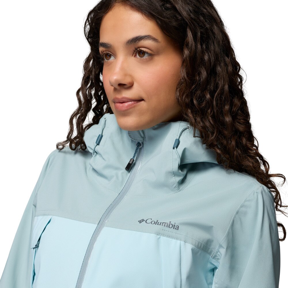 Casaco Impermeável Boulder Falls™ Columbia Azul-claro-5