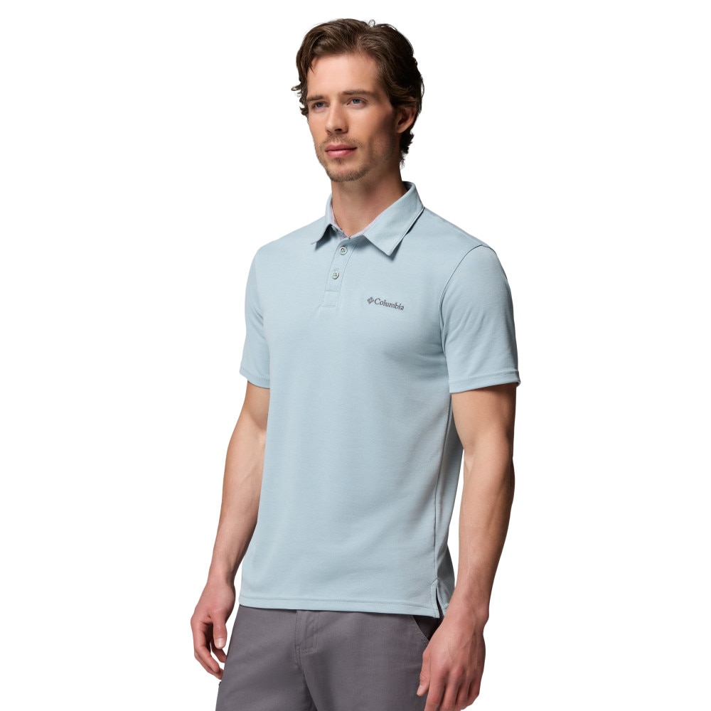 Polo Nelson Point™ Columbia Azul-claro-3