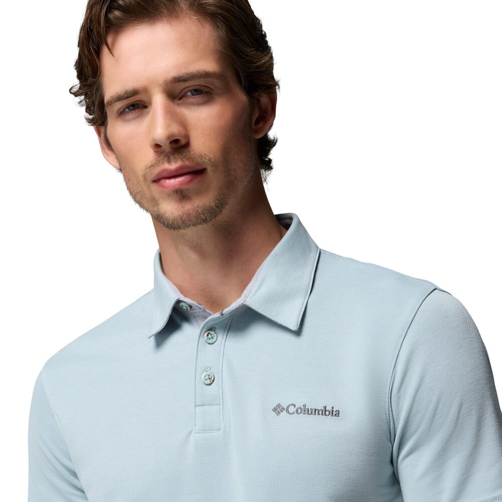 Polo Nelson Point™ Columbia Azul-claro-4