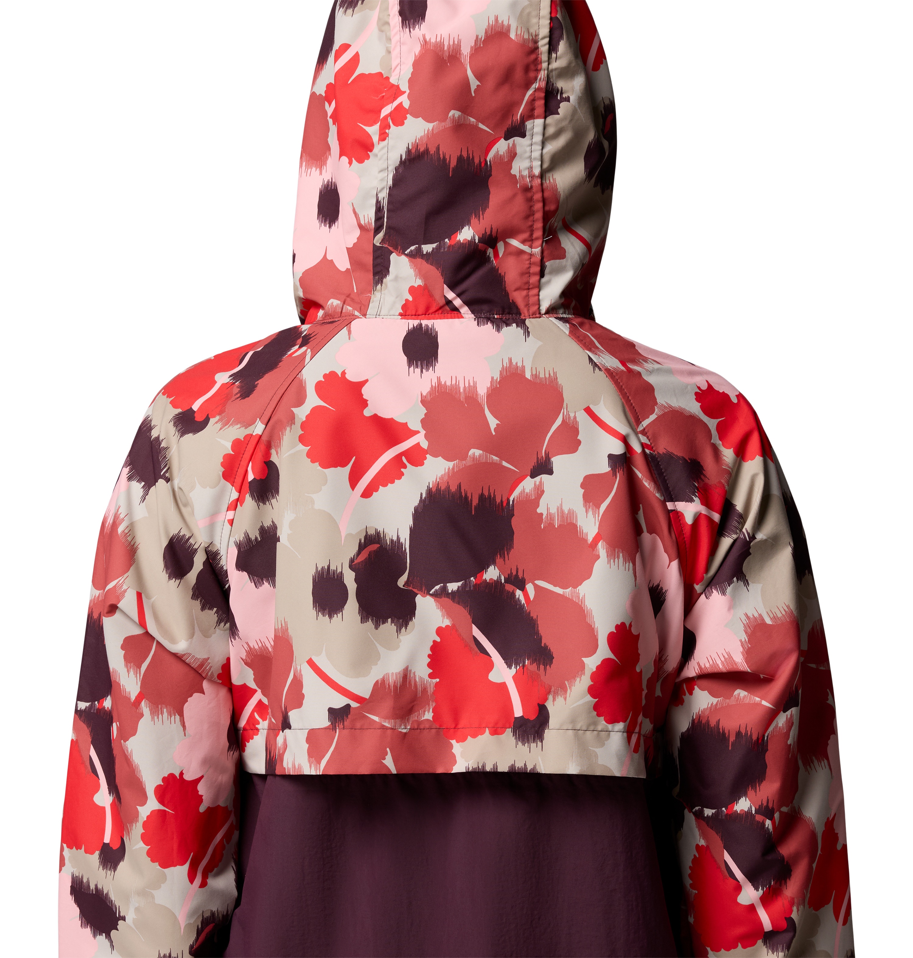 Casaco Corta-vento Spire Valley™ Printed Columbia Vermelho-3
