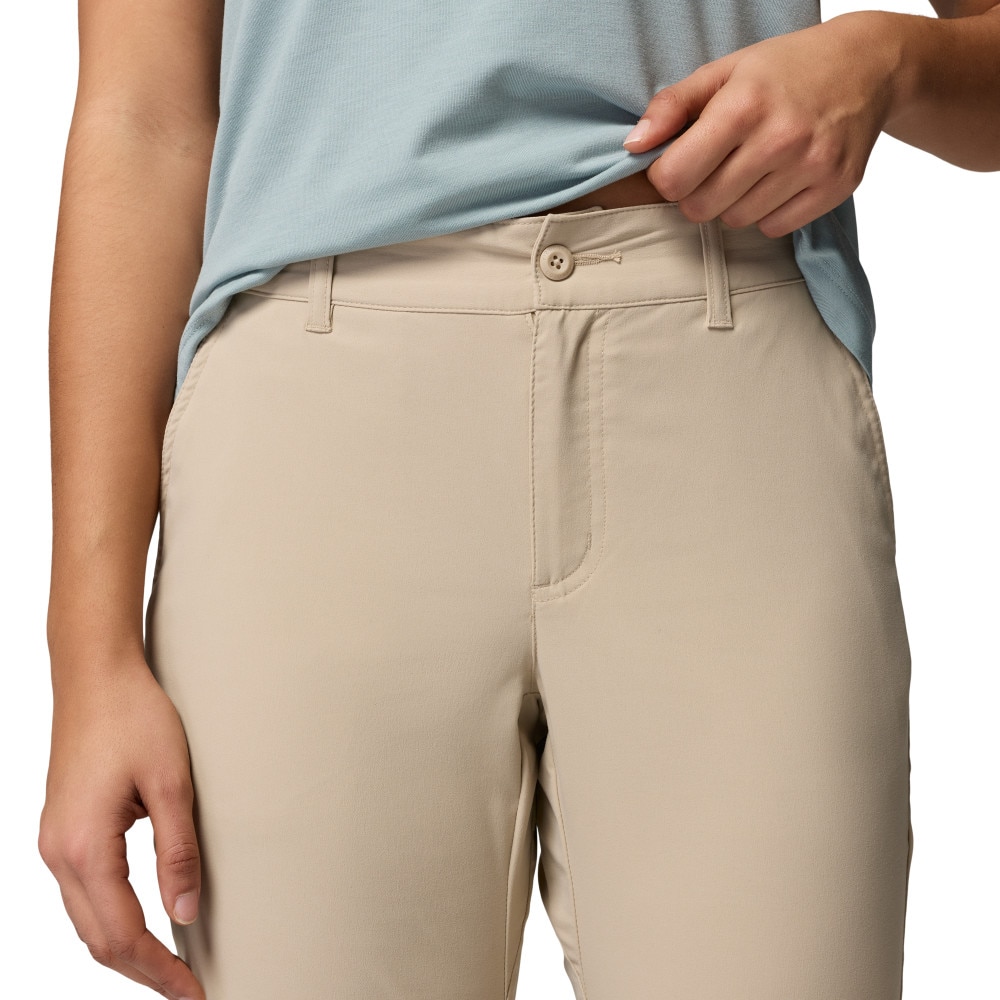 Calças Pirata de Caminhada Leslie Falls™ Knee Columbia Bege-4