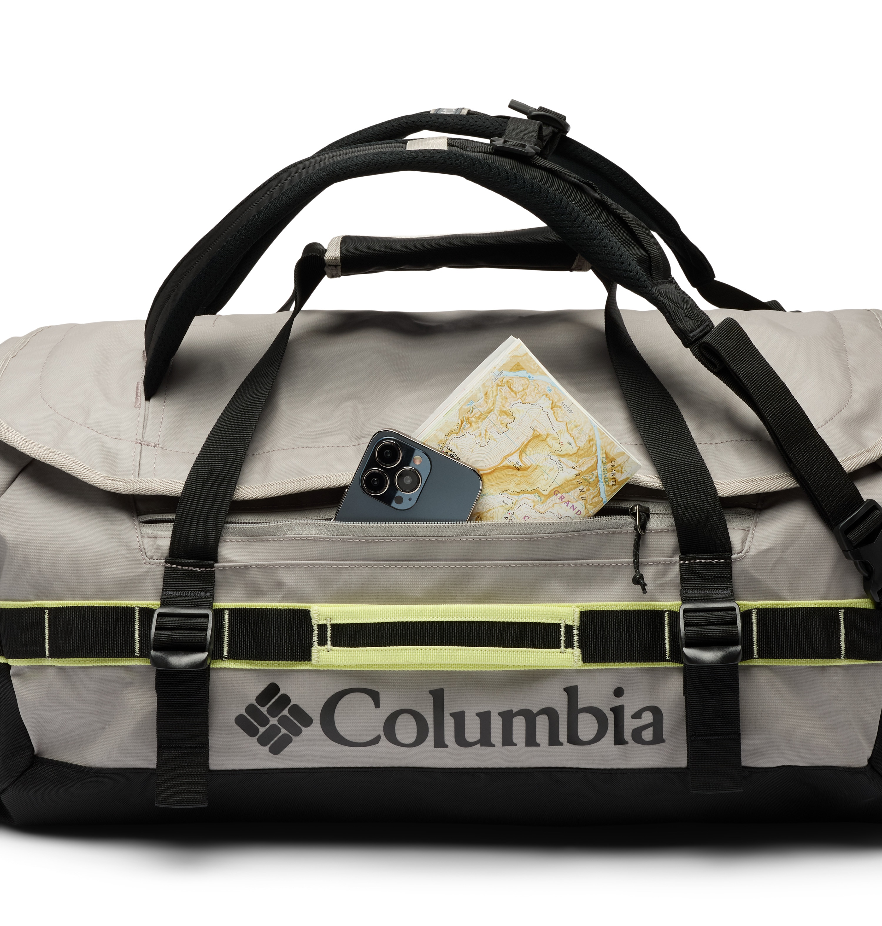 Gymsack Landroamer™ 60l Duffel Columbia Cinzento-3